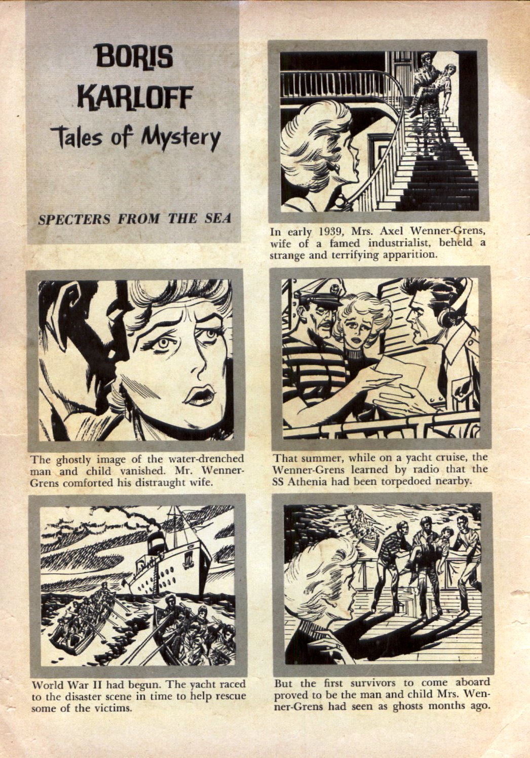 Read online Boris Karloff Tales of Mystery comic -  Issue #15 - 2
