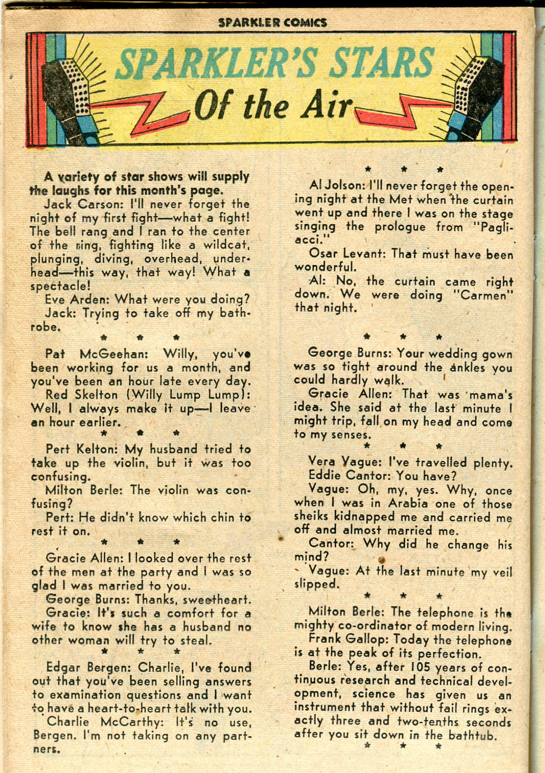 Read online Sparkler Comics comic -  Issue #81 - 20