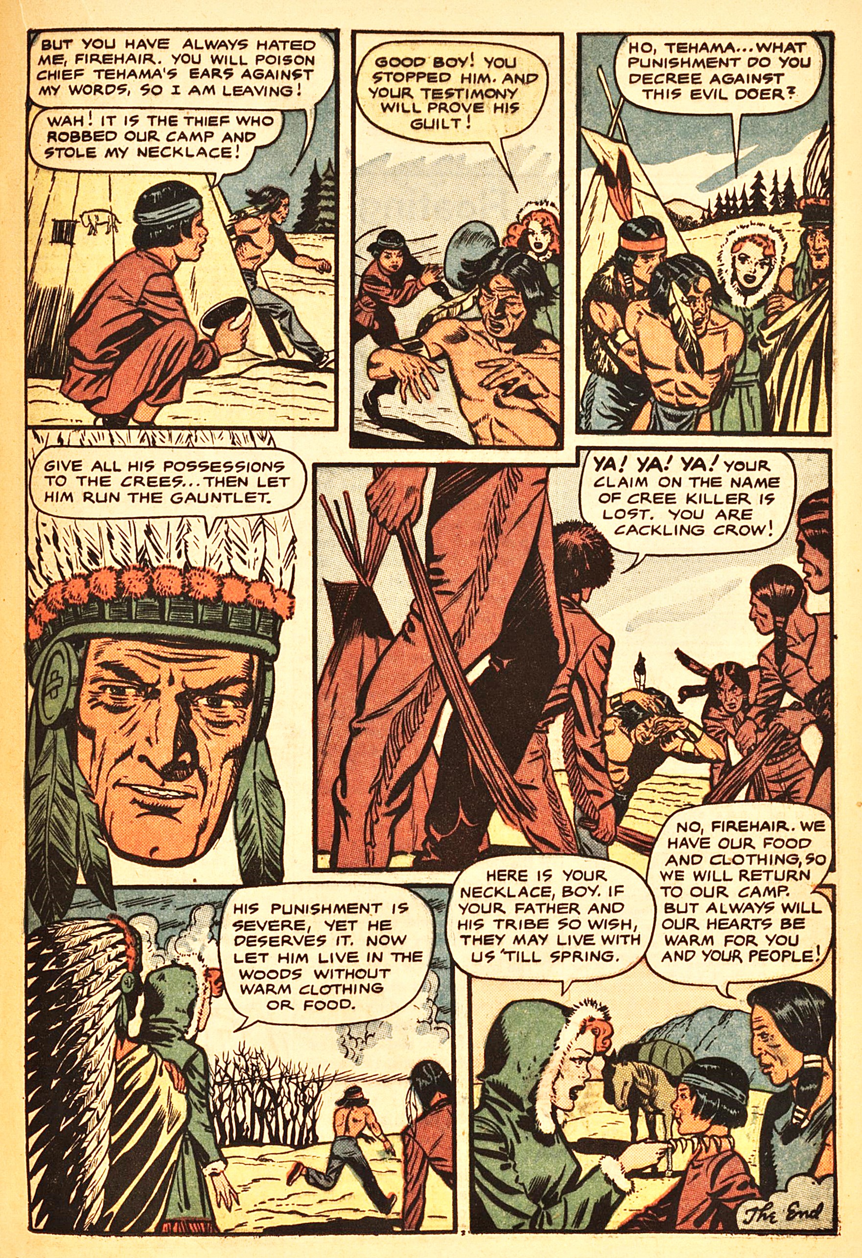 Read online Firehair (1951) comic -  Issue #8 - 21