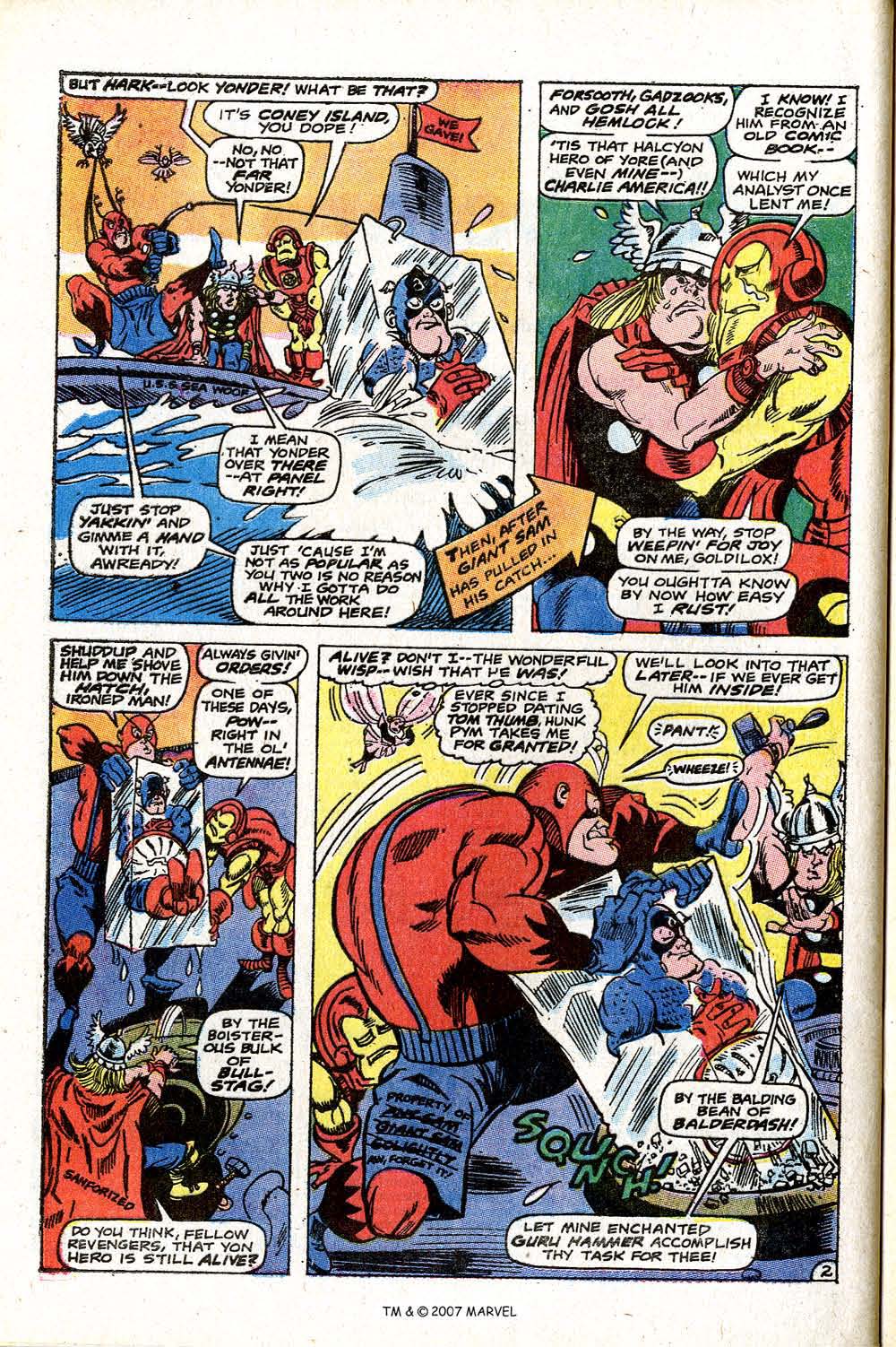Read online Captain America (1968) comic -  Issue # _Annual 2 - 44