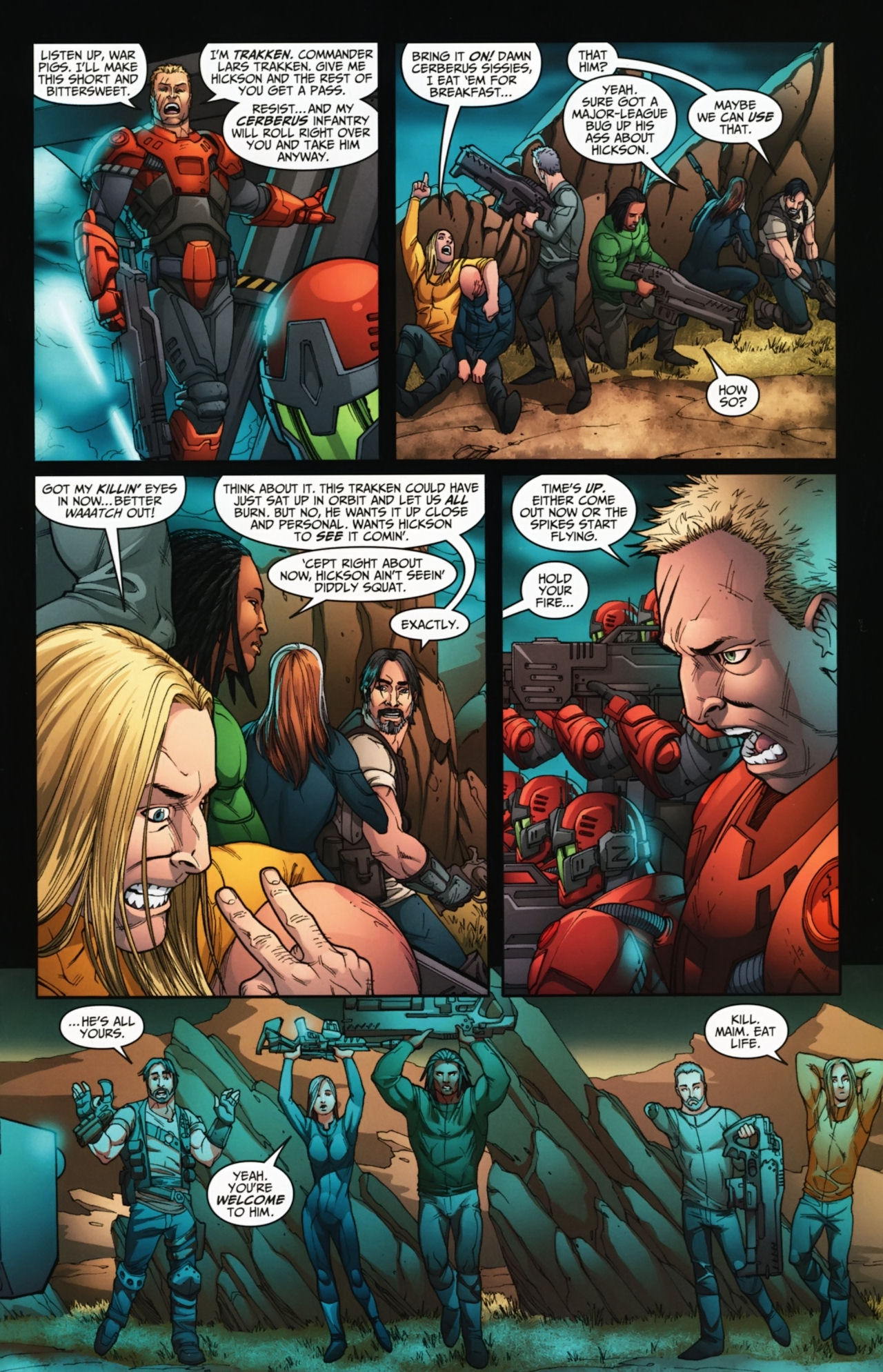 Read online StarCraft comic -  Issue #7 - 16