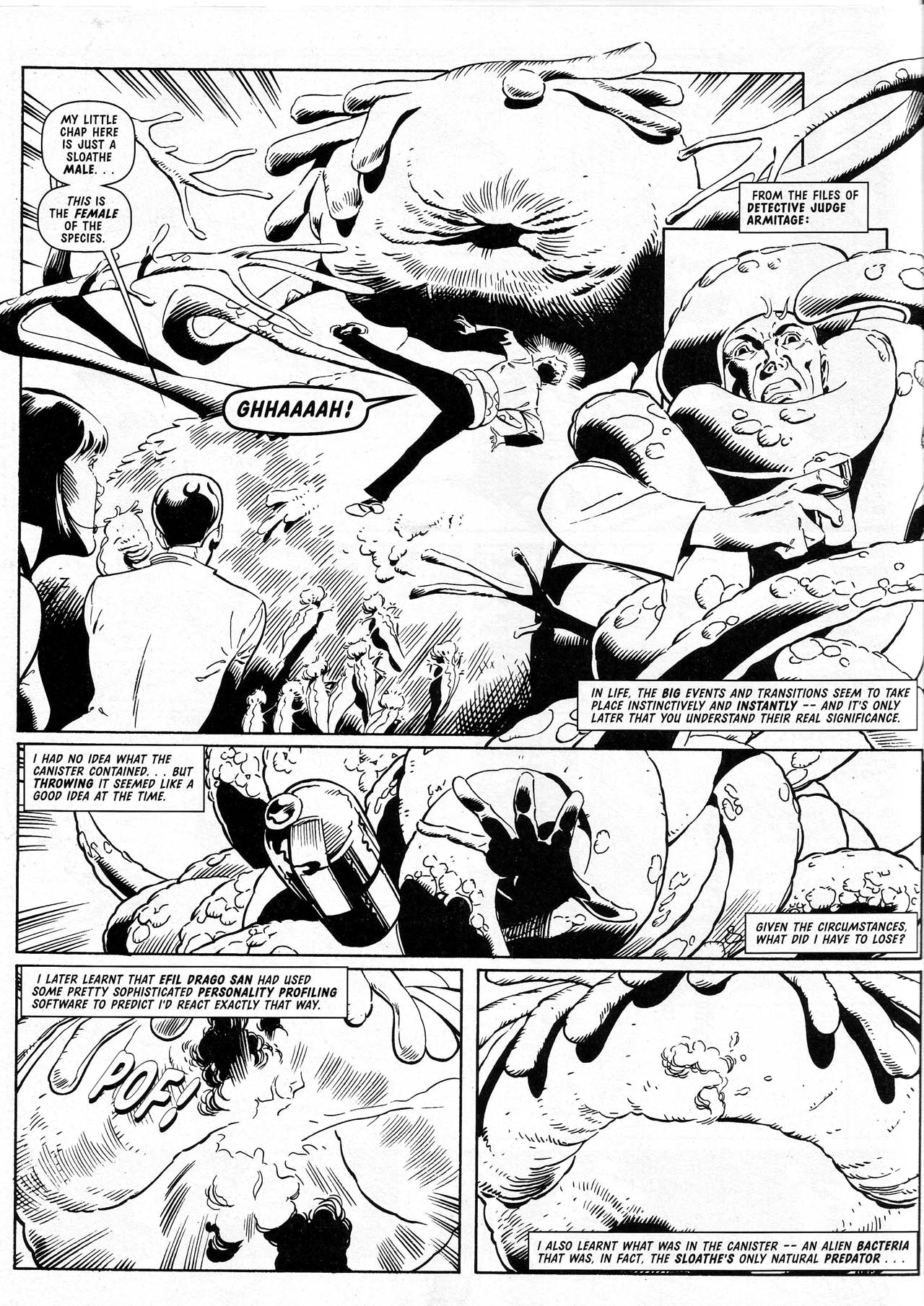 Read online Judge Dredd Megazine (vol. 3) comic -  Issue #67 - 22