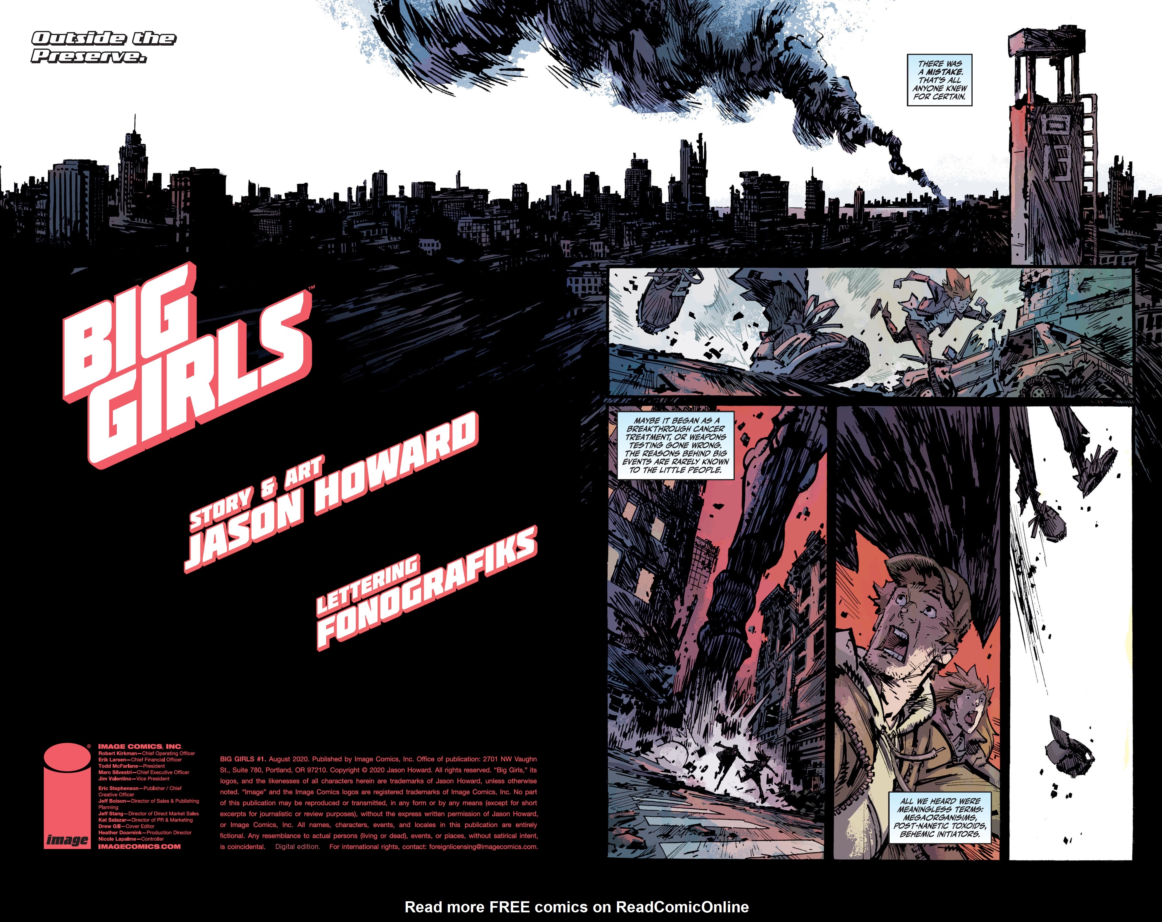 Read online Big Girls comic -  Issue #1 - 2