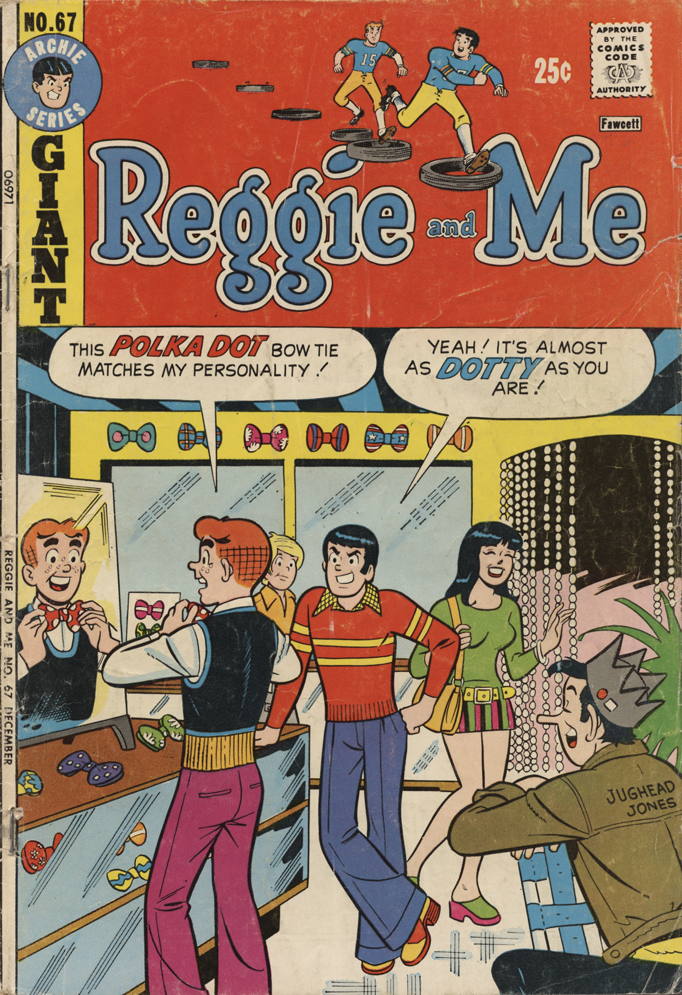 Read online Reggie and Me (1966) comic -  Issue #67 - 1