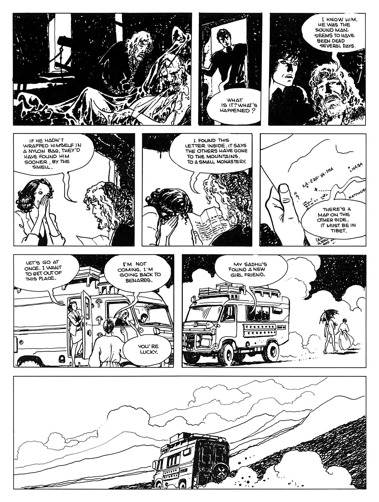 Read online Perchance to dream - The Indian adventures of Giuseppe Bergman comic -  Issue # TPB - 112