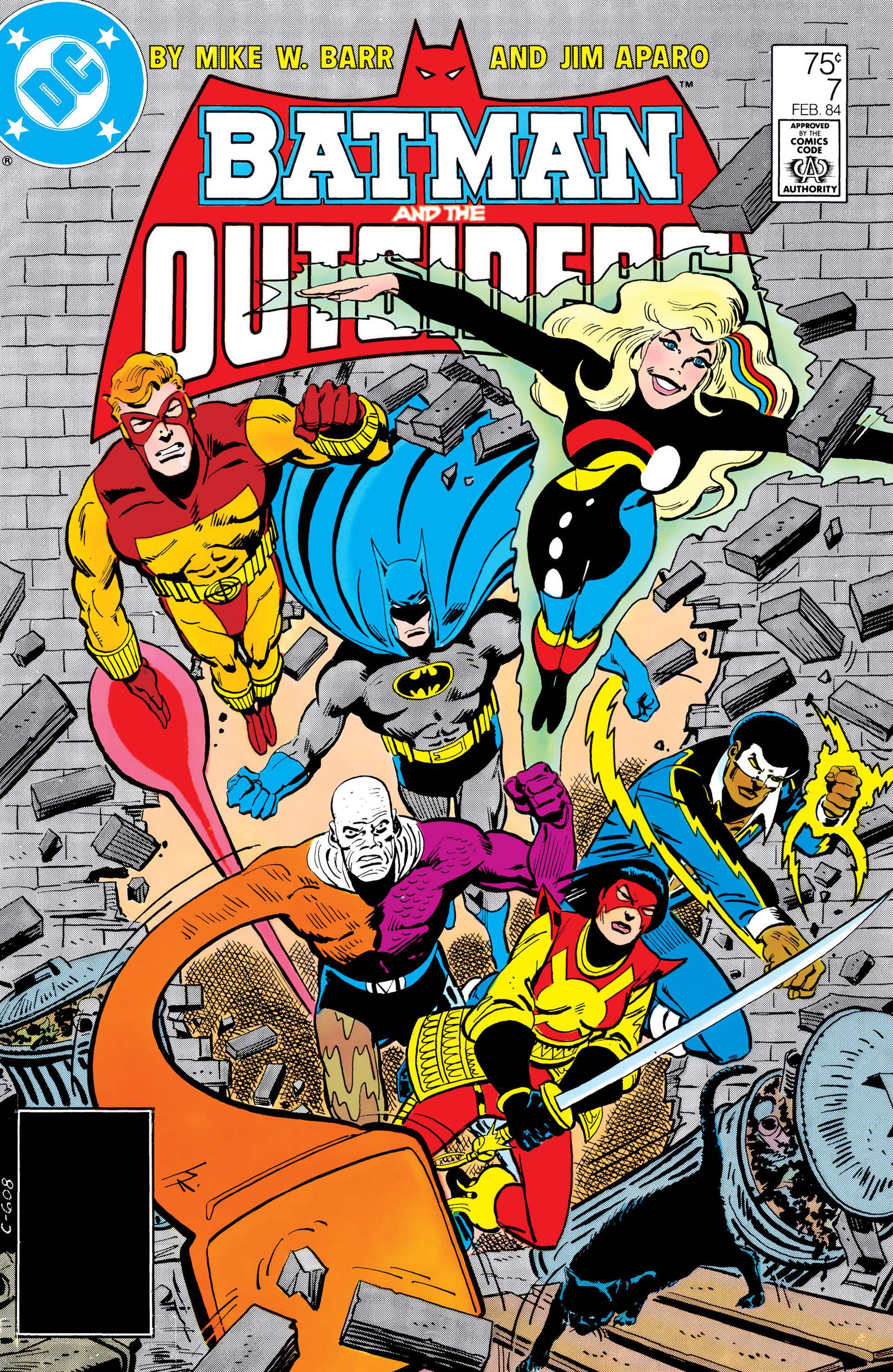 Read online Batman and the Outsiders (1983) comic -  Issue #7 - 1