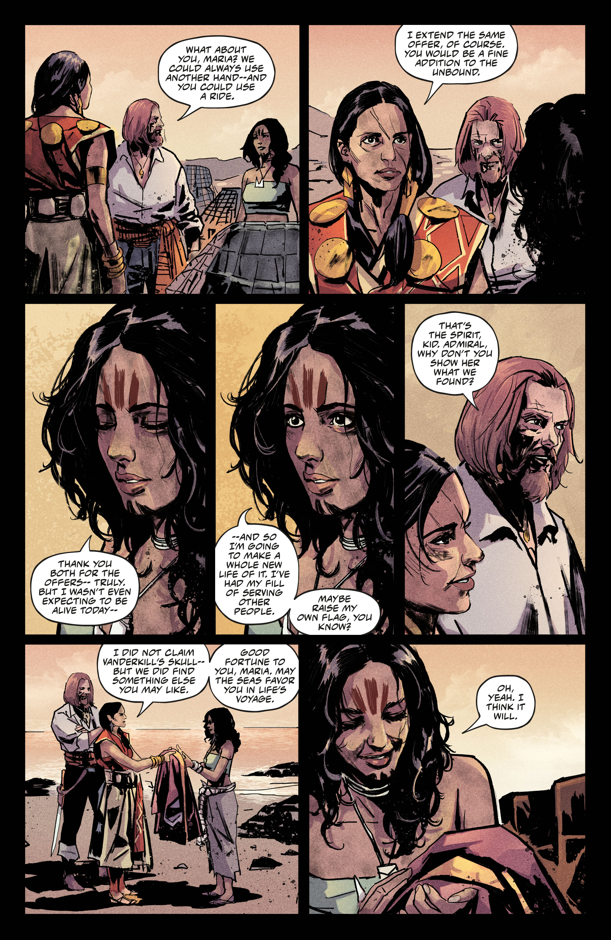 Read online Skull and Bones: Savage Storm comic -  Issue #3 - 21