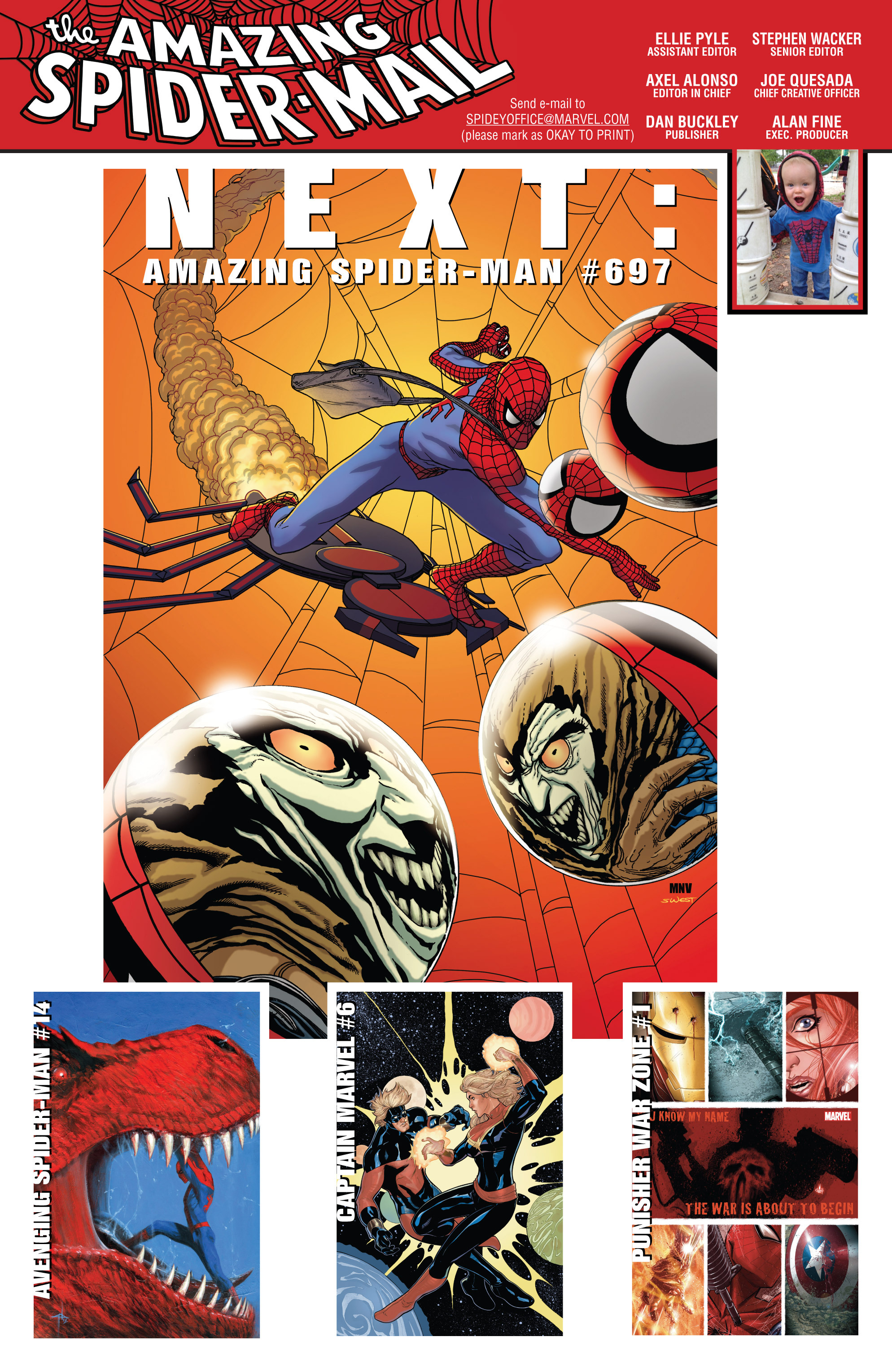 Read online The Amazing Spider-Man (1963) comic -  Issue #696 - 23