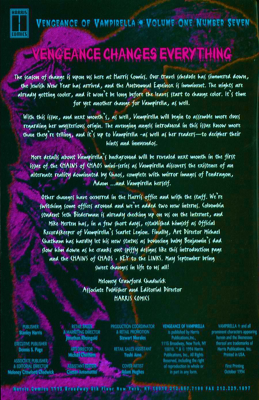 Vengeance of Vampirella (1994) issue 7 - Page 2