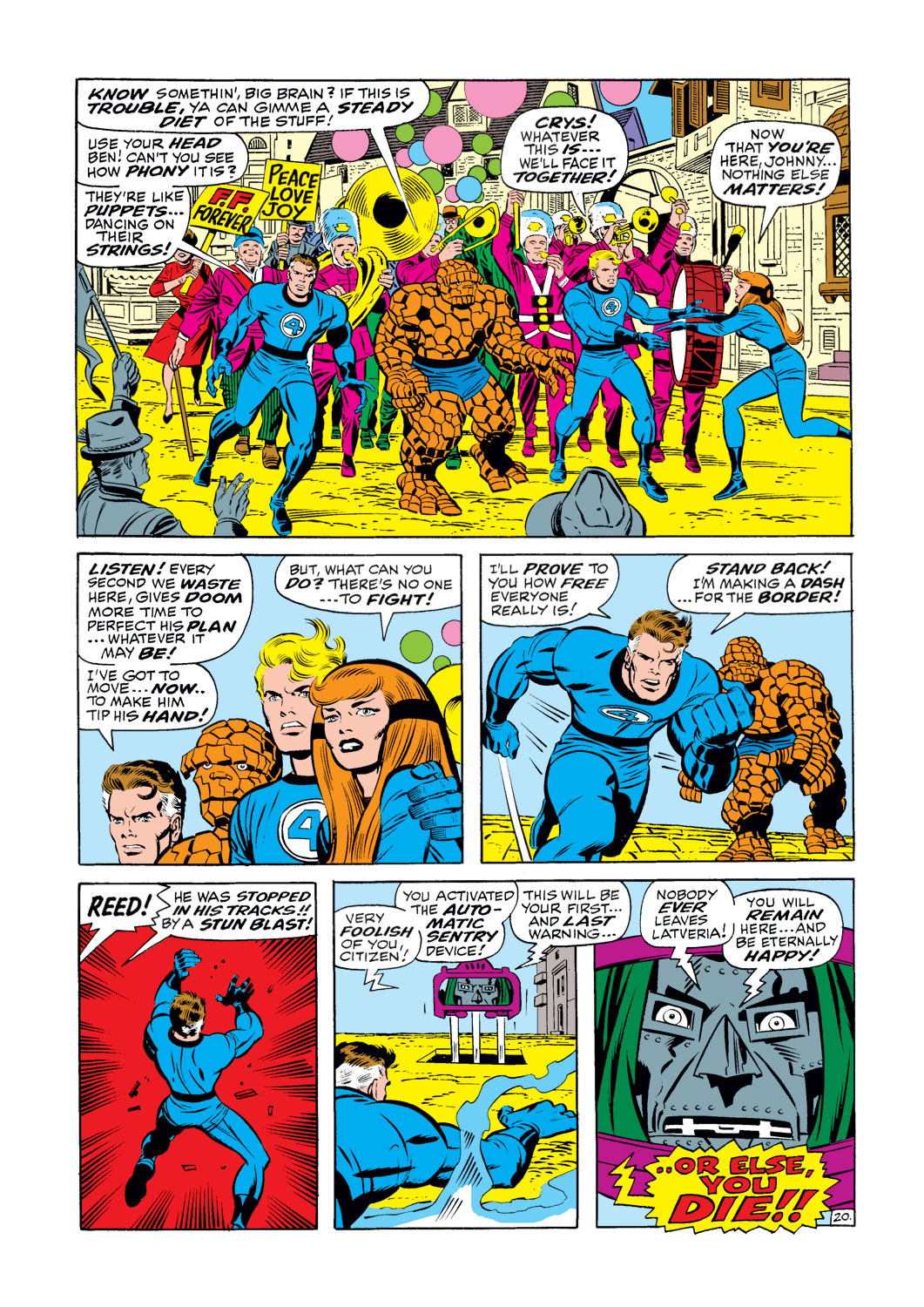 Read online Fantastic Four (1961) comic -  Issue #84 - 21