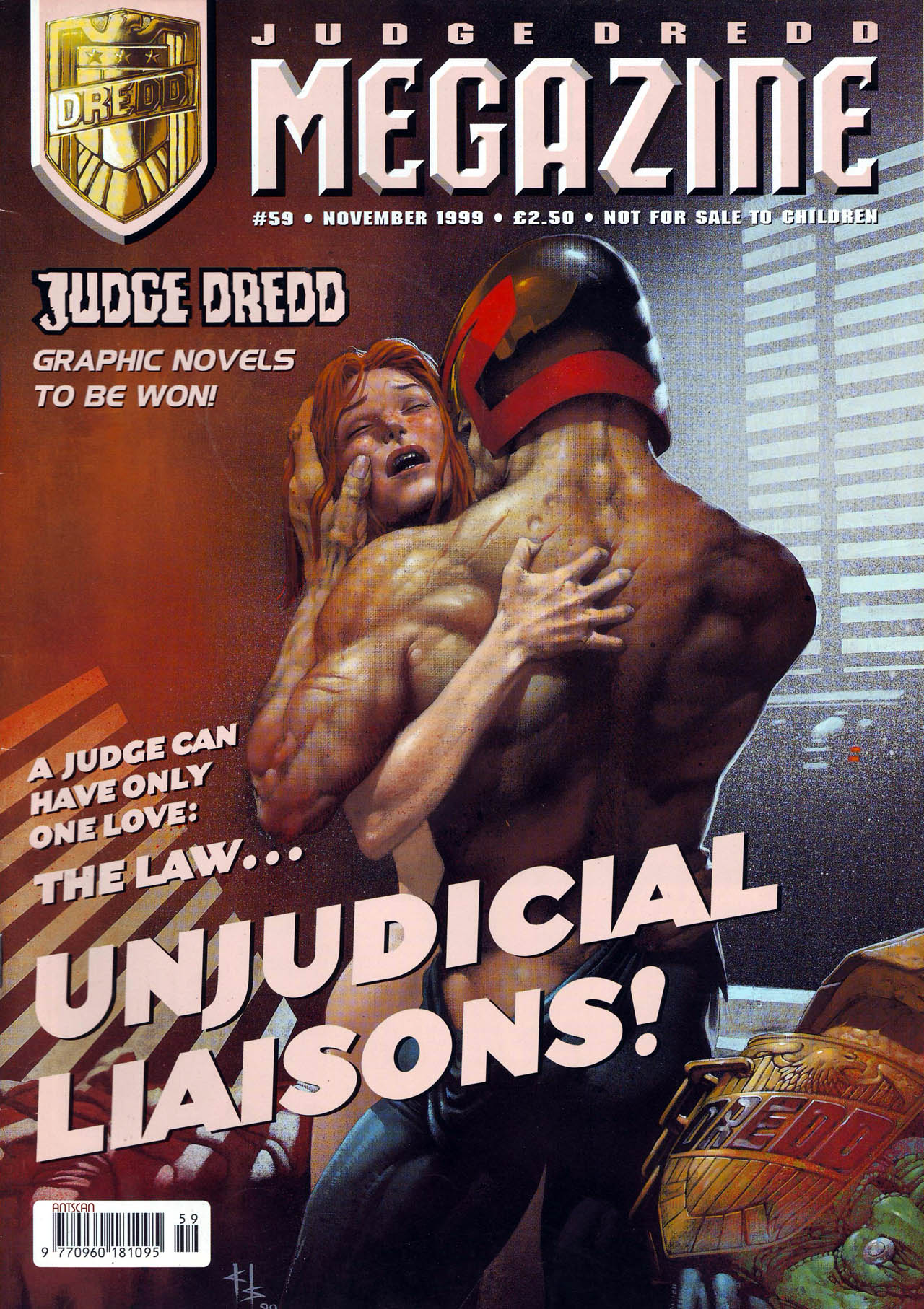 Read online Judge Dredd Megazine (vol. 3) comic -  Issue #59 - 1