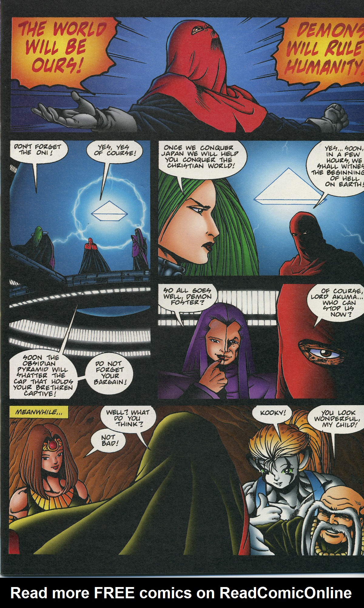 Read online Warrior Nun Areala: Rituals comic -  Issue #6 - 3