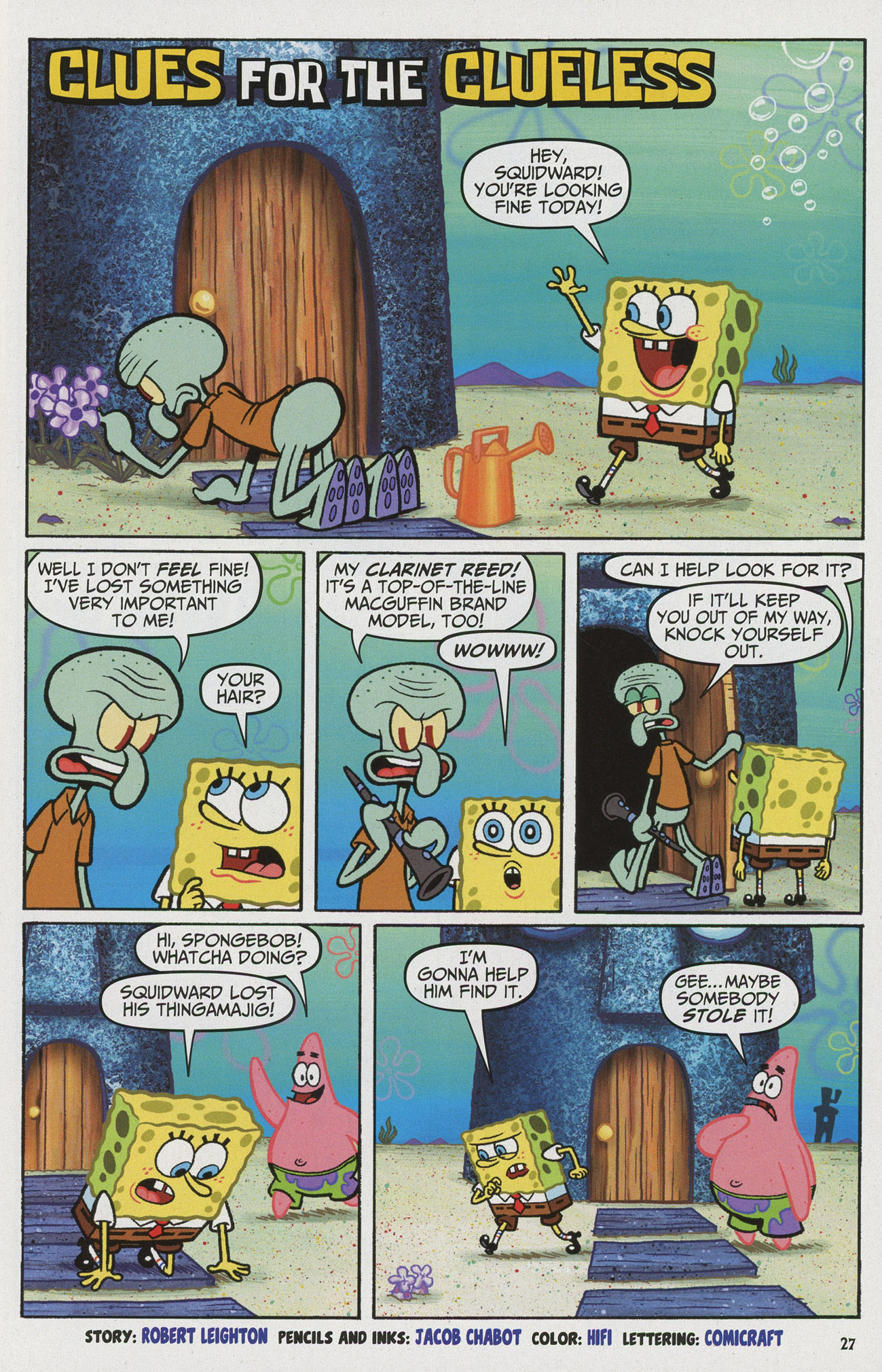 Read online SpongeBob Comics comic -  Issue #13 - 28
