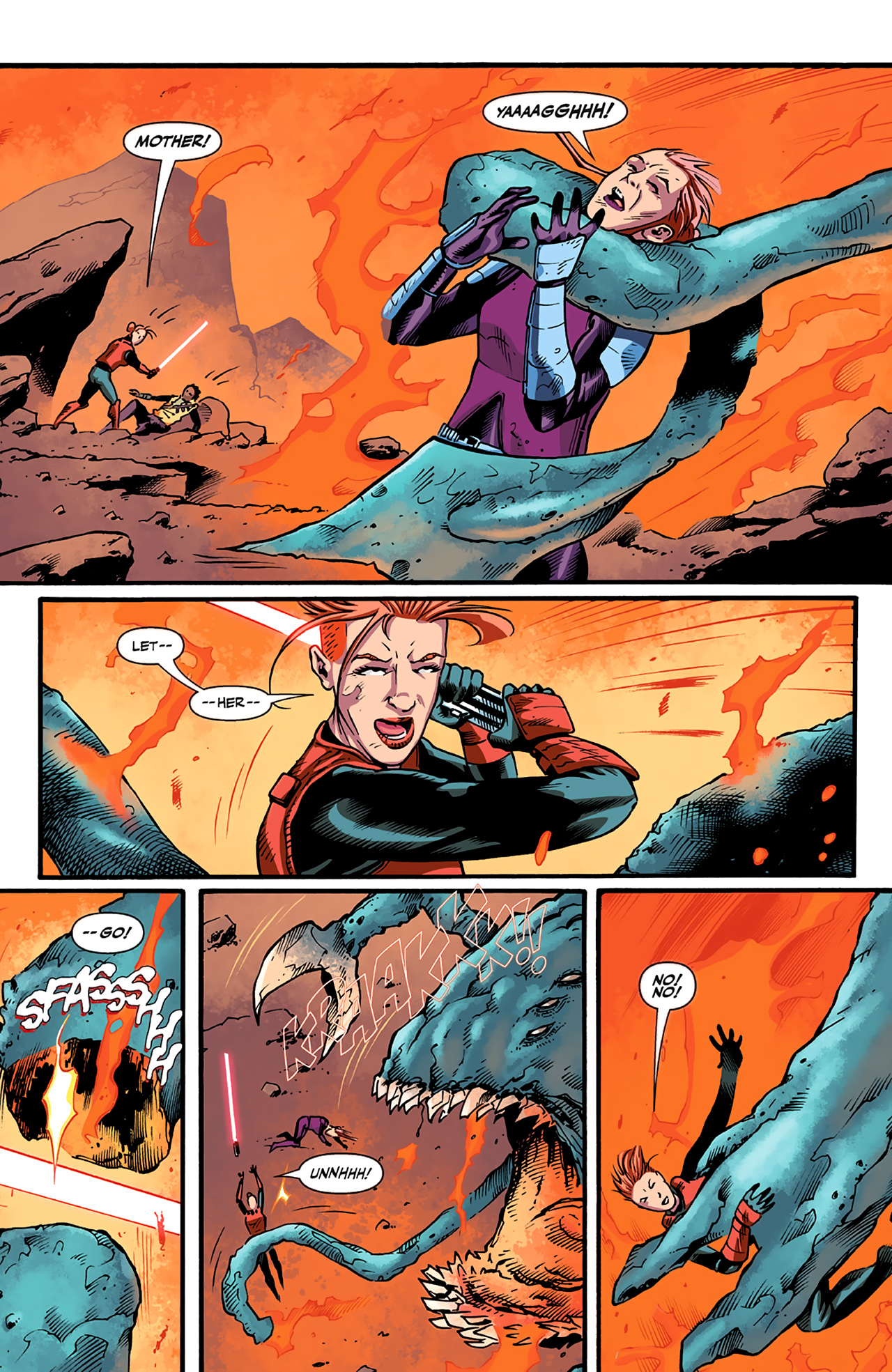 Read online Star Wars: Lost Tribe of the Sith - Spiral comic -  Issue #4 - 9