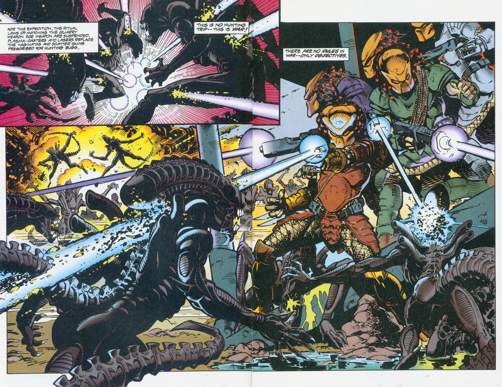 Read online Aliens vs. Predator: War comic -  Issue #0 - 7