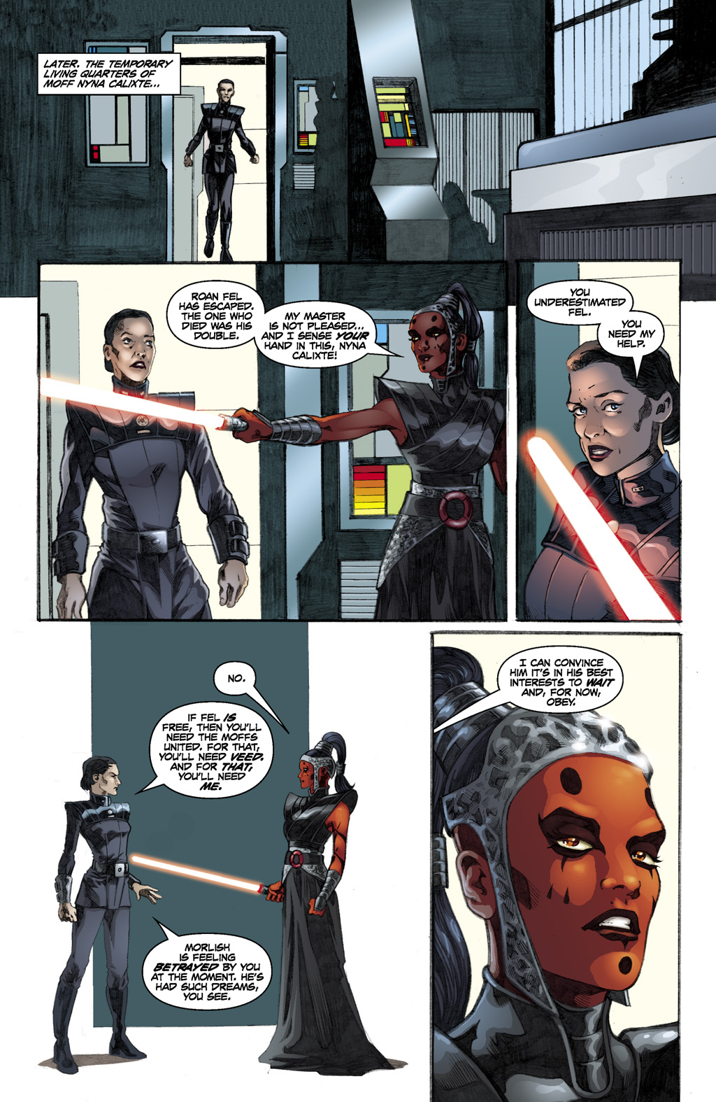 Read online Star Wars: Legacy (2006) comic -  Issue #8 - 23