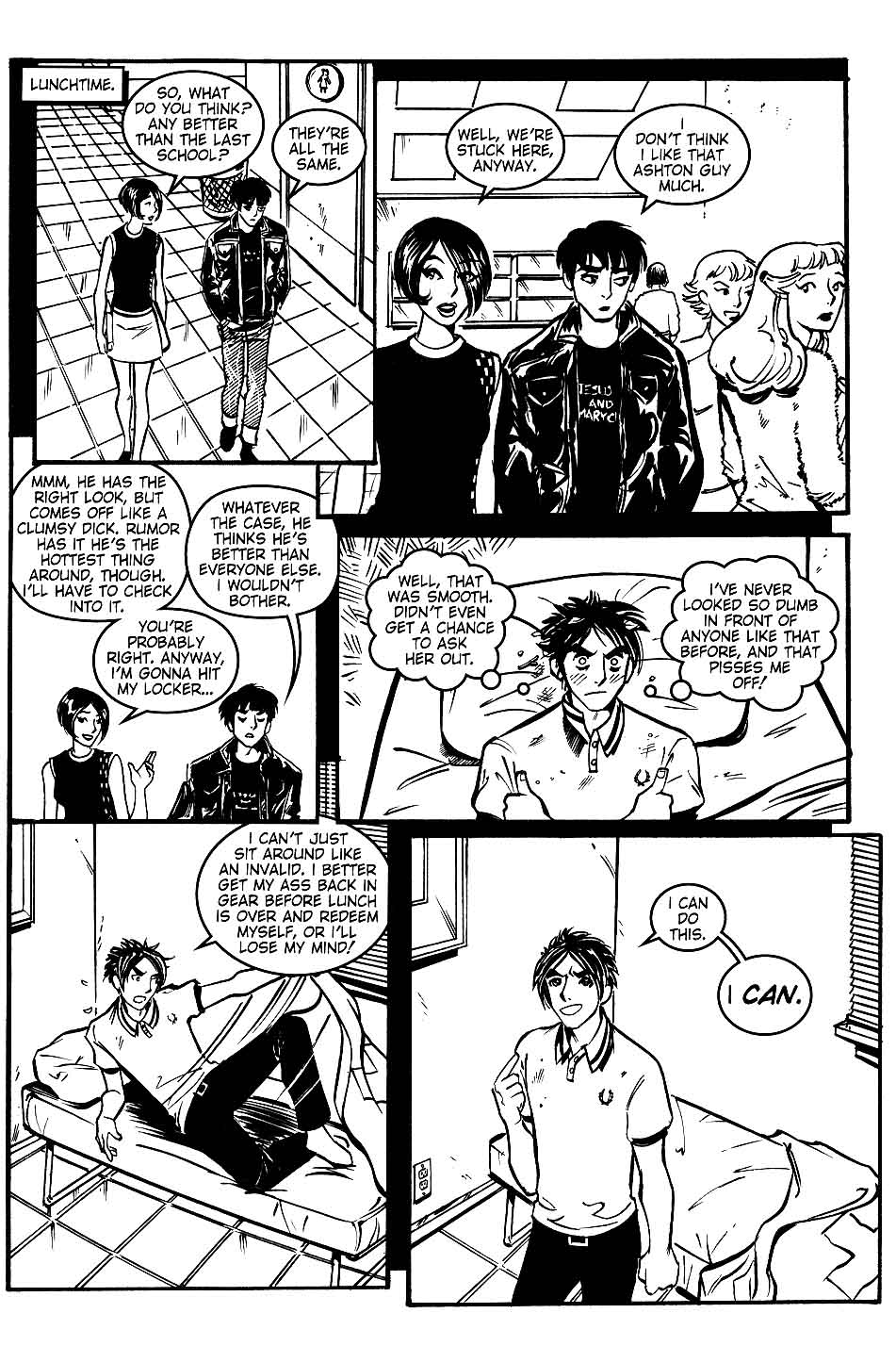 Read online Scooter Girl comic -  Issue #1 - 17