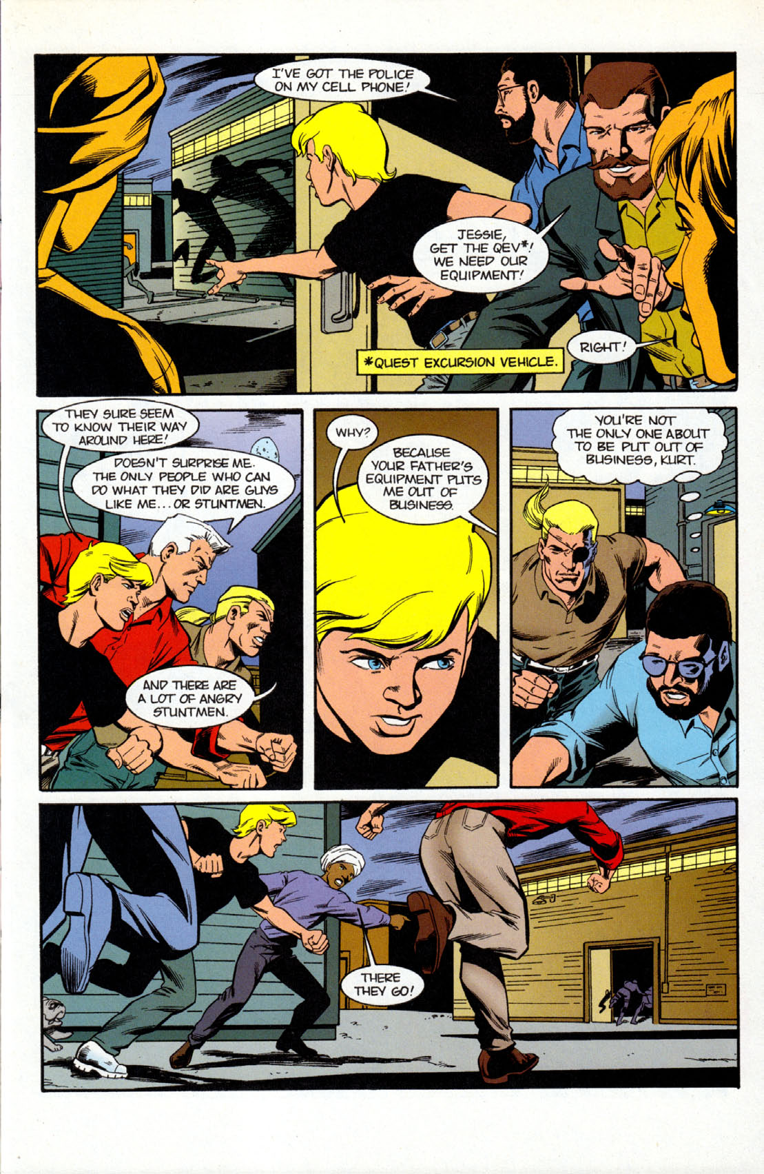 Read online The Real Adventures of Jonny Quest comic -  Issue #7 - 7