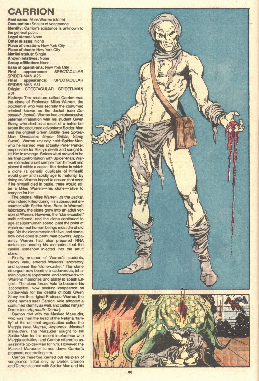 Read online The Official Handbook of the Marvel Universe Deluxe Edition comic -  Issue #16 - 42