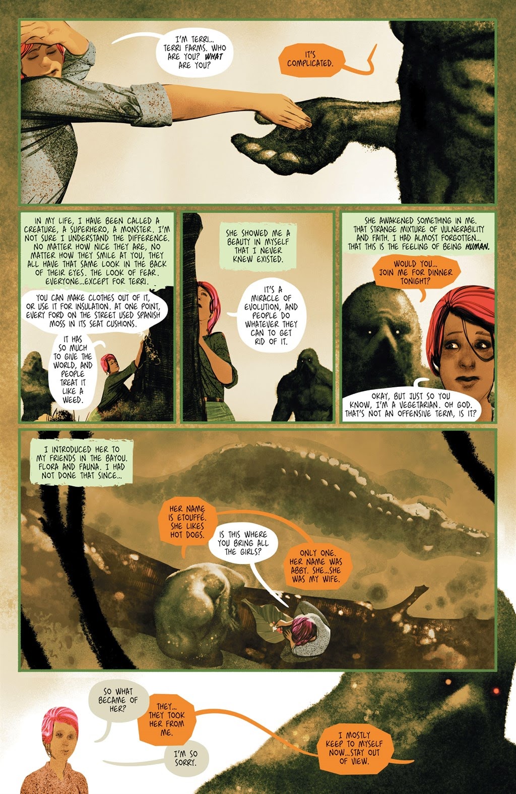 Read online Swamp Thing: Tales From the Bayou comic -  Issue # TPB (Part 1) - 47