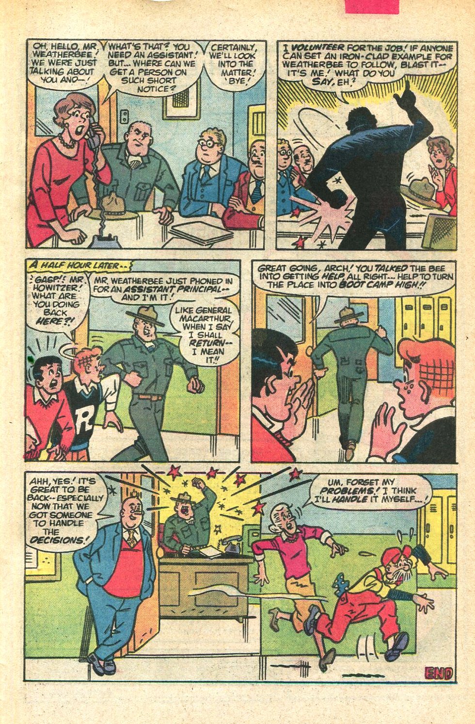 Read online Archie at Riverdale High (1972) comic -  Issue #100 - 33
