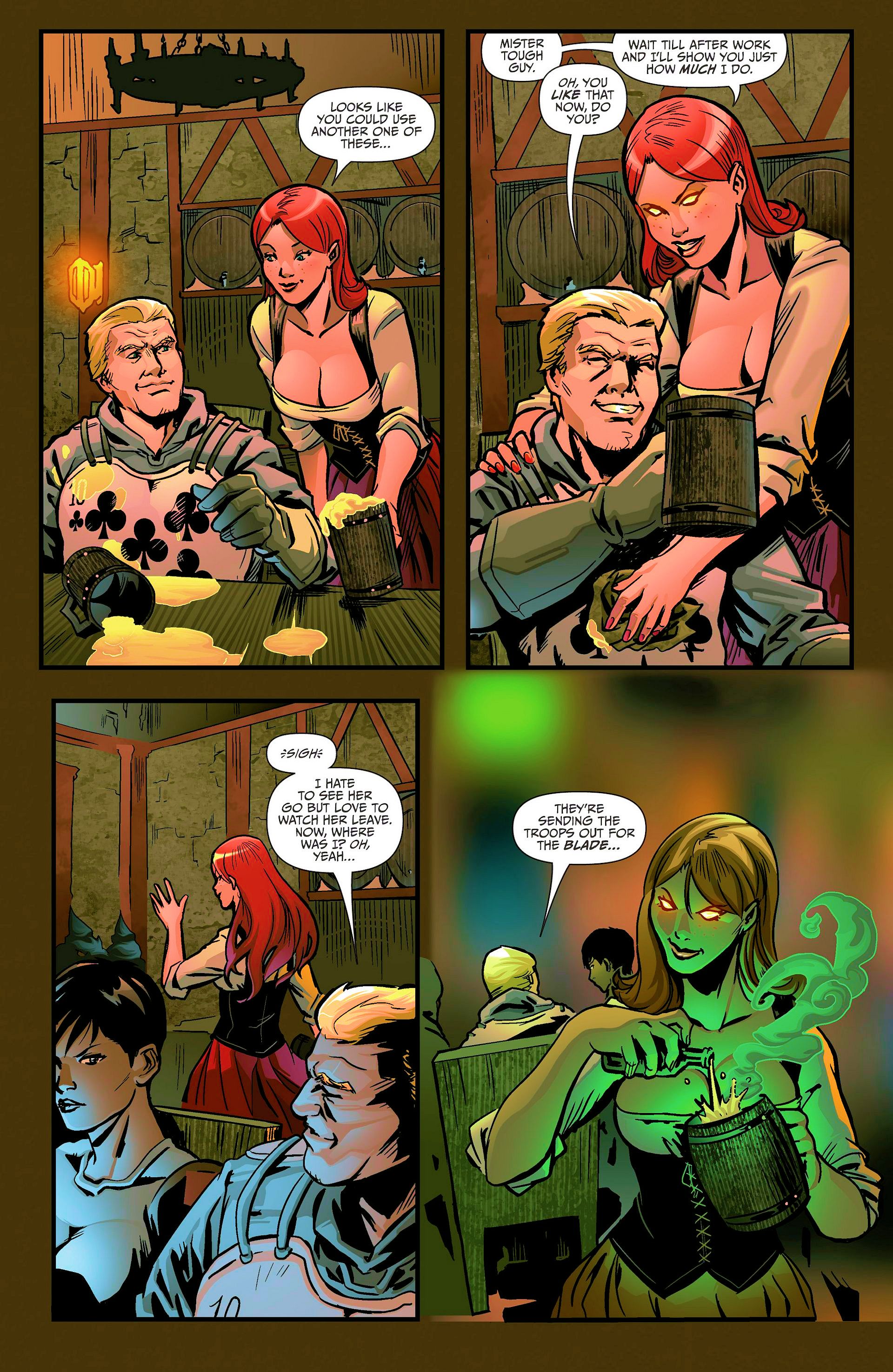 Read online Grimm Fairy Tales presents Wonderland: Clash of Queens comic -  Issue #2 - 15