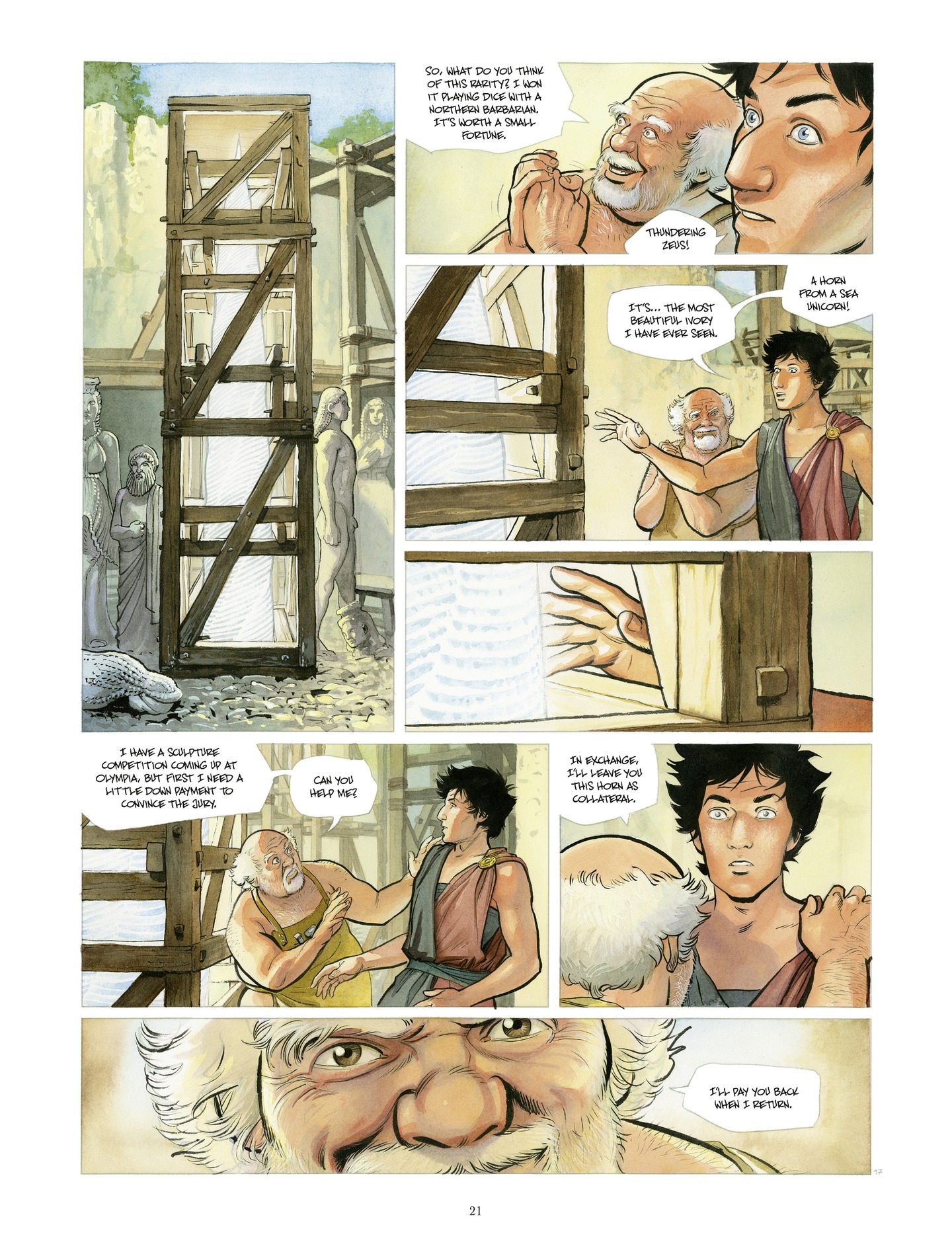 Read online Pygmalion and the Ivory Virgin comic -  Issue # TPB - 21