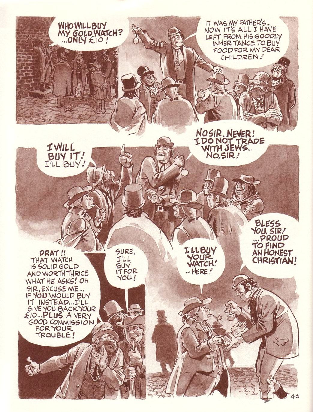 Read online Fagin the Jew comic -  Issue # TPB - 47