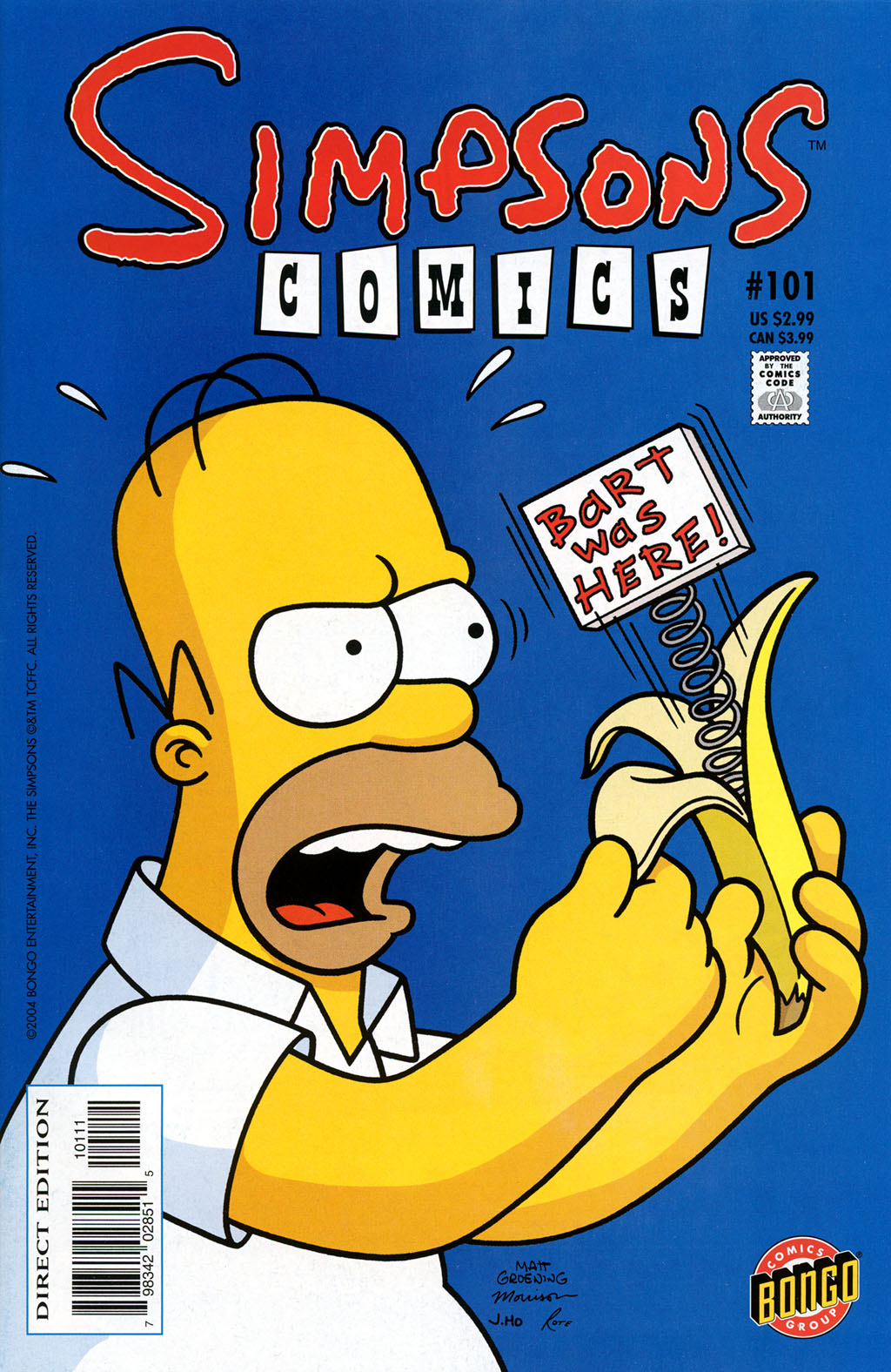 Simpsons Comics issue 101 - Page 1