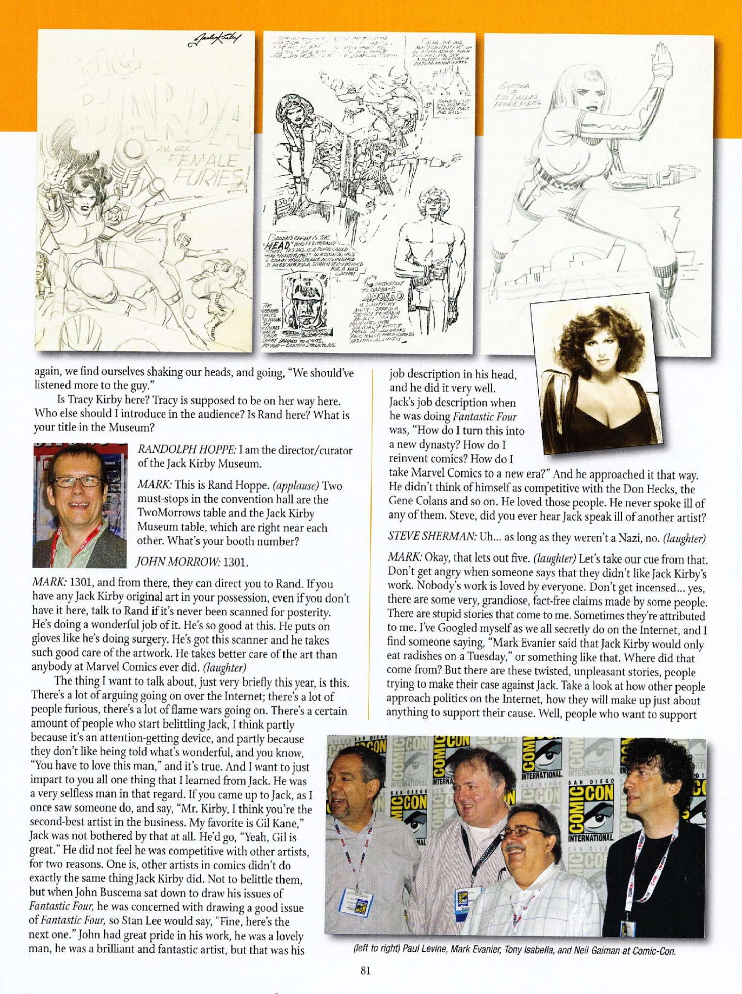 Read online The Jack Kirby Collector comic -  Issue #62 - 80