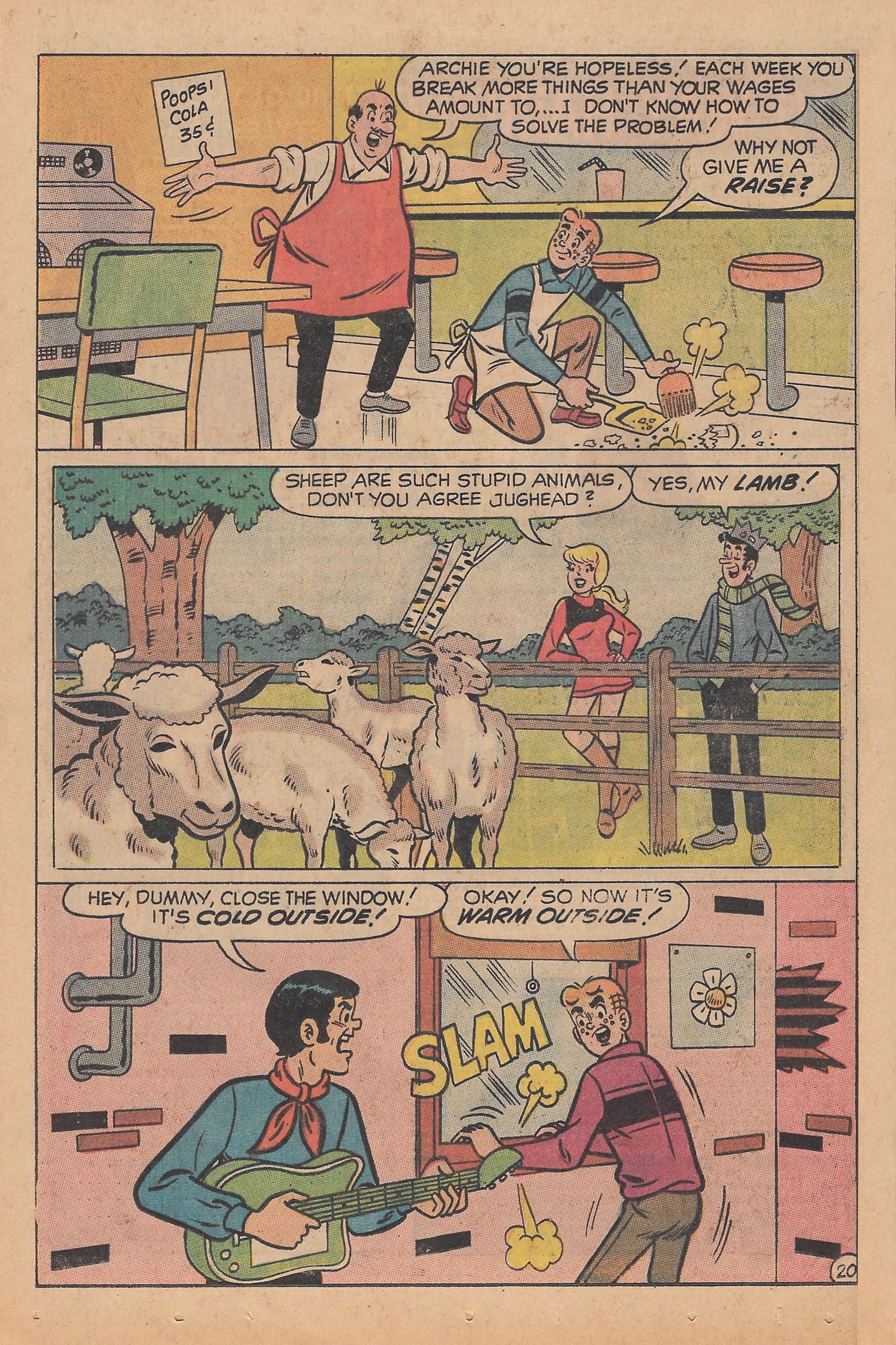 Read online Archie's TV Laugh-Out comic -  Issue #2 - 36
