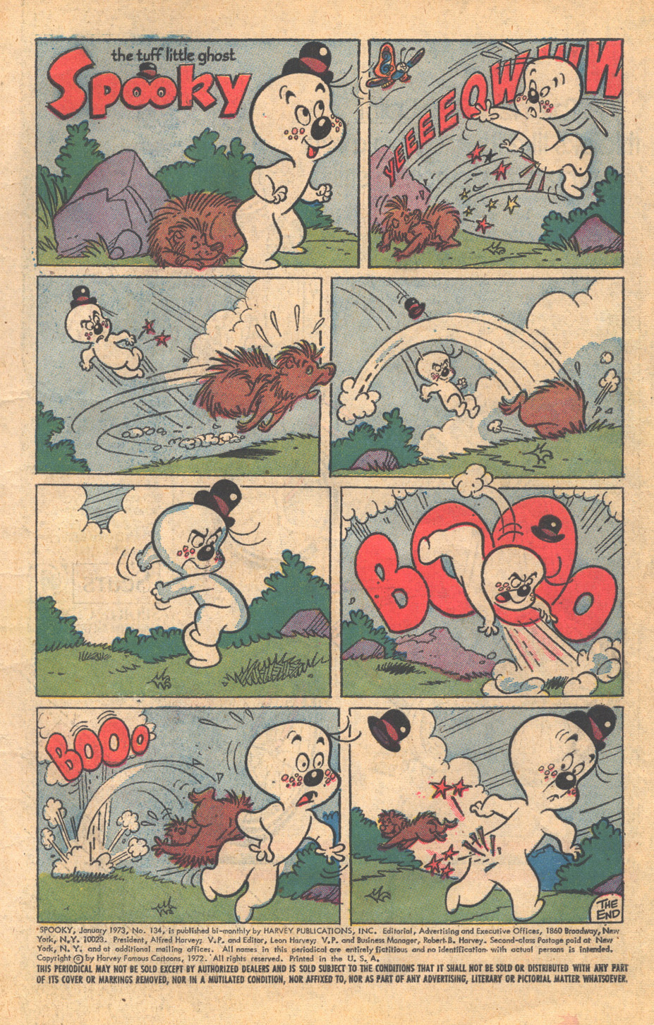 Read online Spooky comic -  Issue #134 - 3