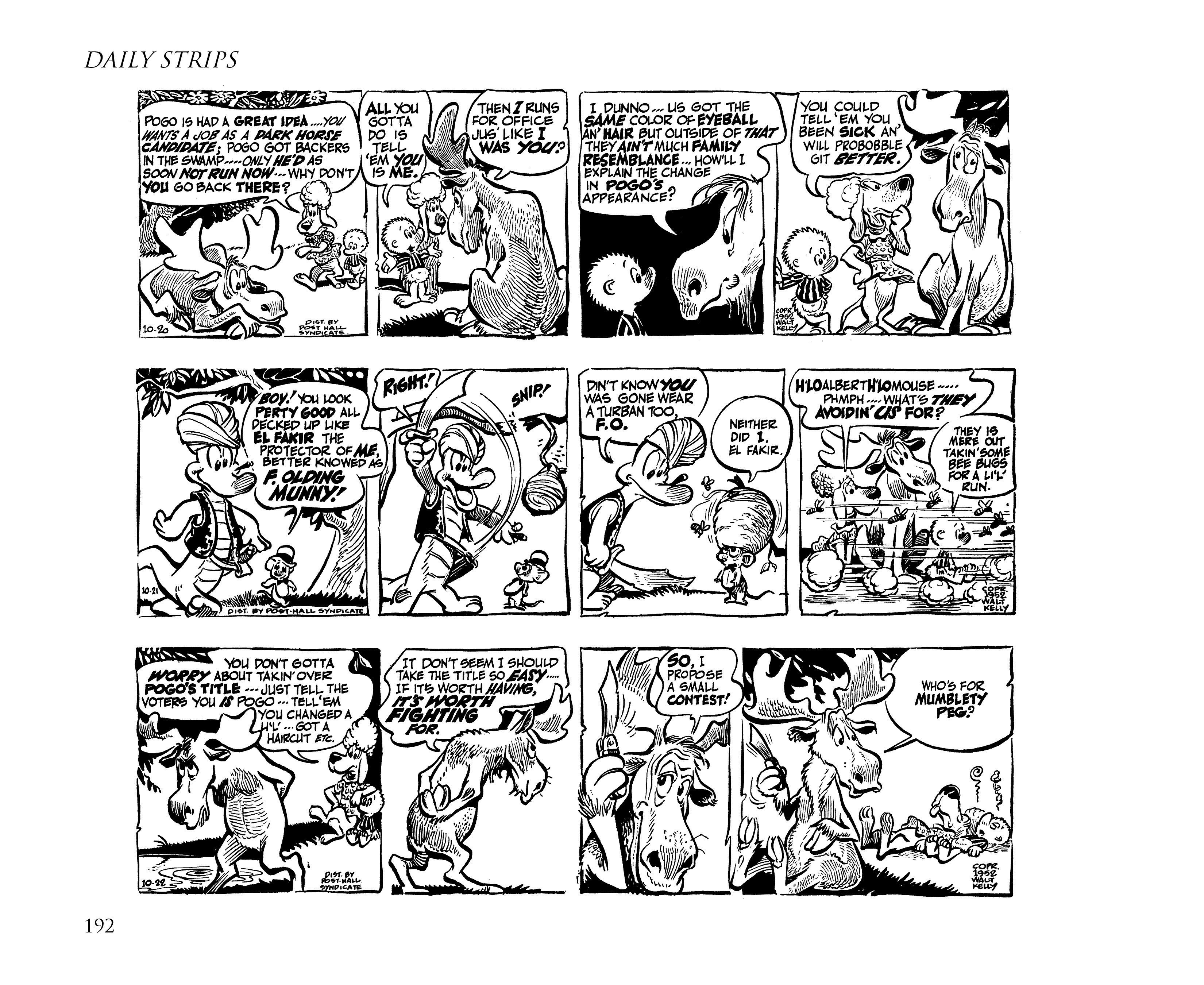 Read online Pogo by Walt Kelly: The Complete Syndicated Comic Strips comic -  Issue # TPB 2 (Part 3) - 10