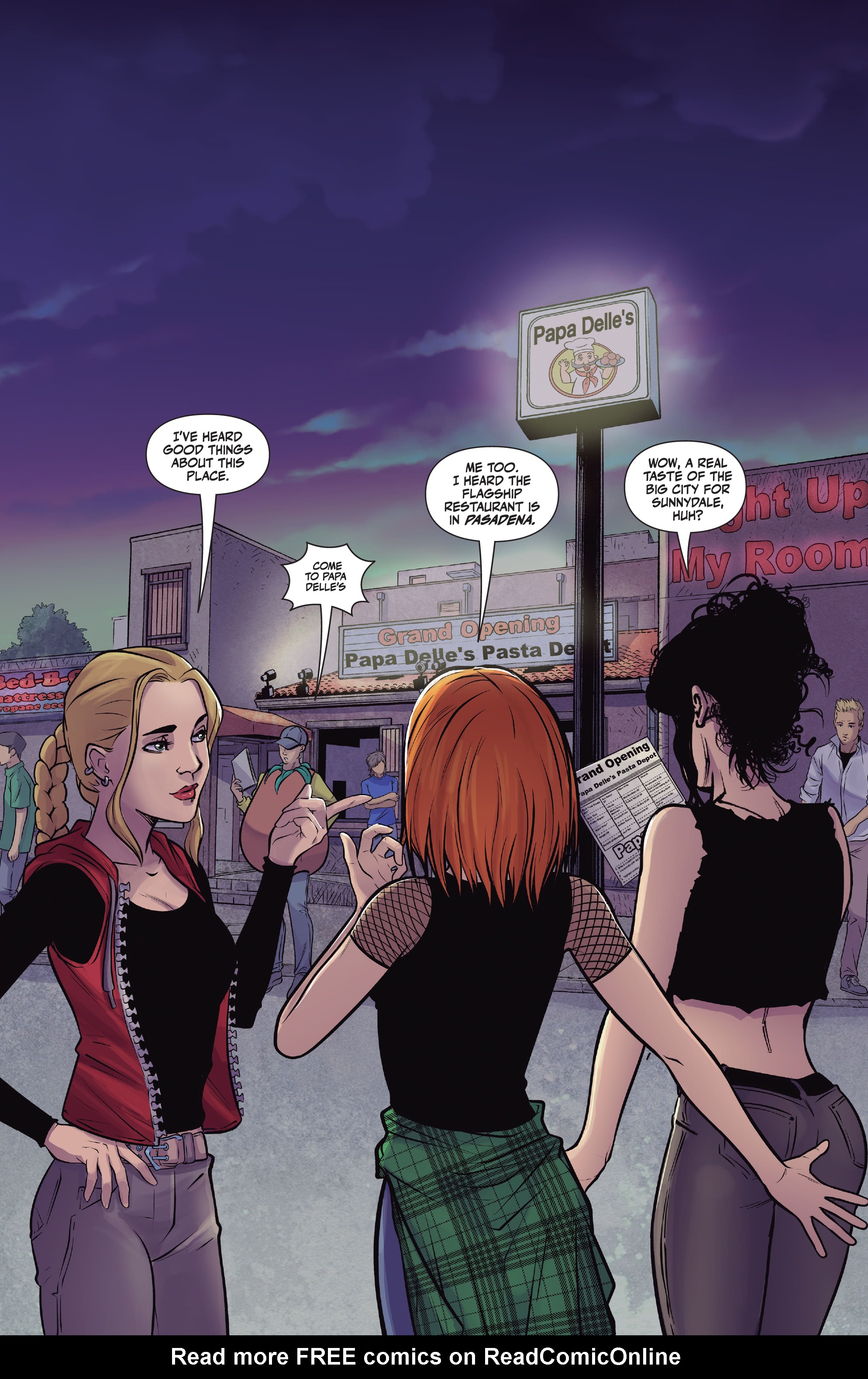 Read online The Vampire Slayer comic -  Issue #4 - 4