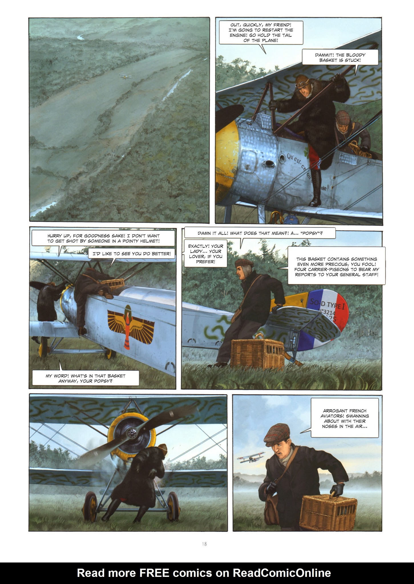 Read online Le Pilote à l'Edelweiss comic -  Issue #1 - 20