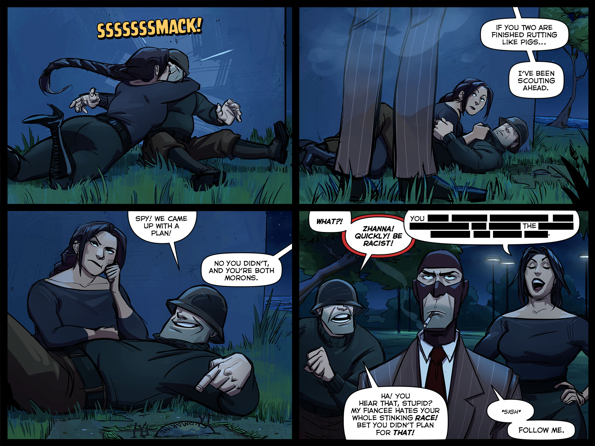 Read online Team Fortress 2 comic -  Issue #4 - 31