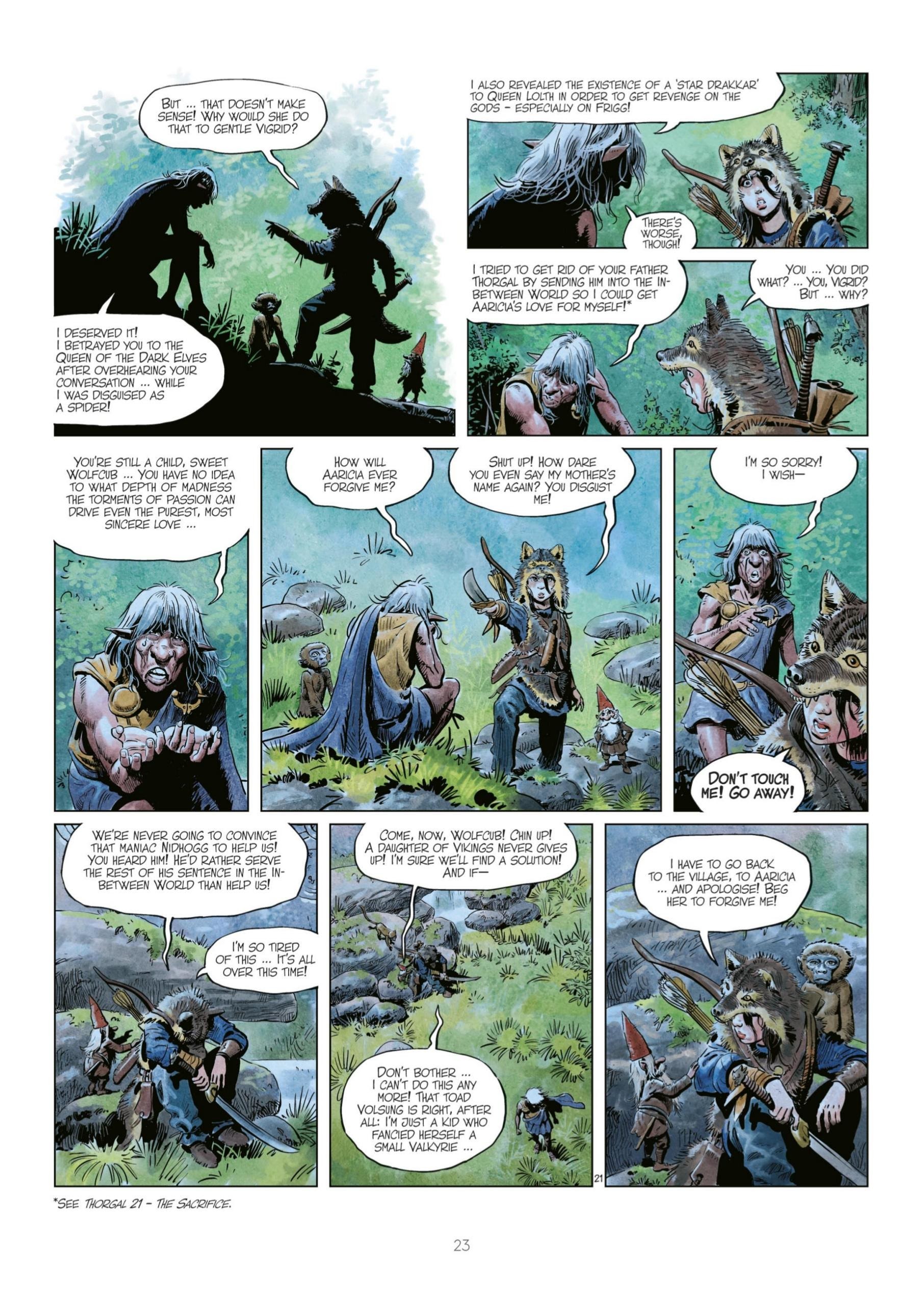 Read online The World of Thorgal: Wolfcub comic -  Issue #7 - 25