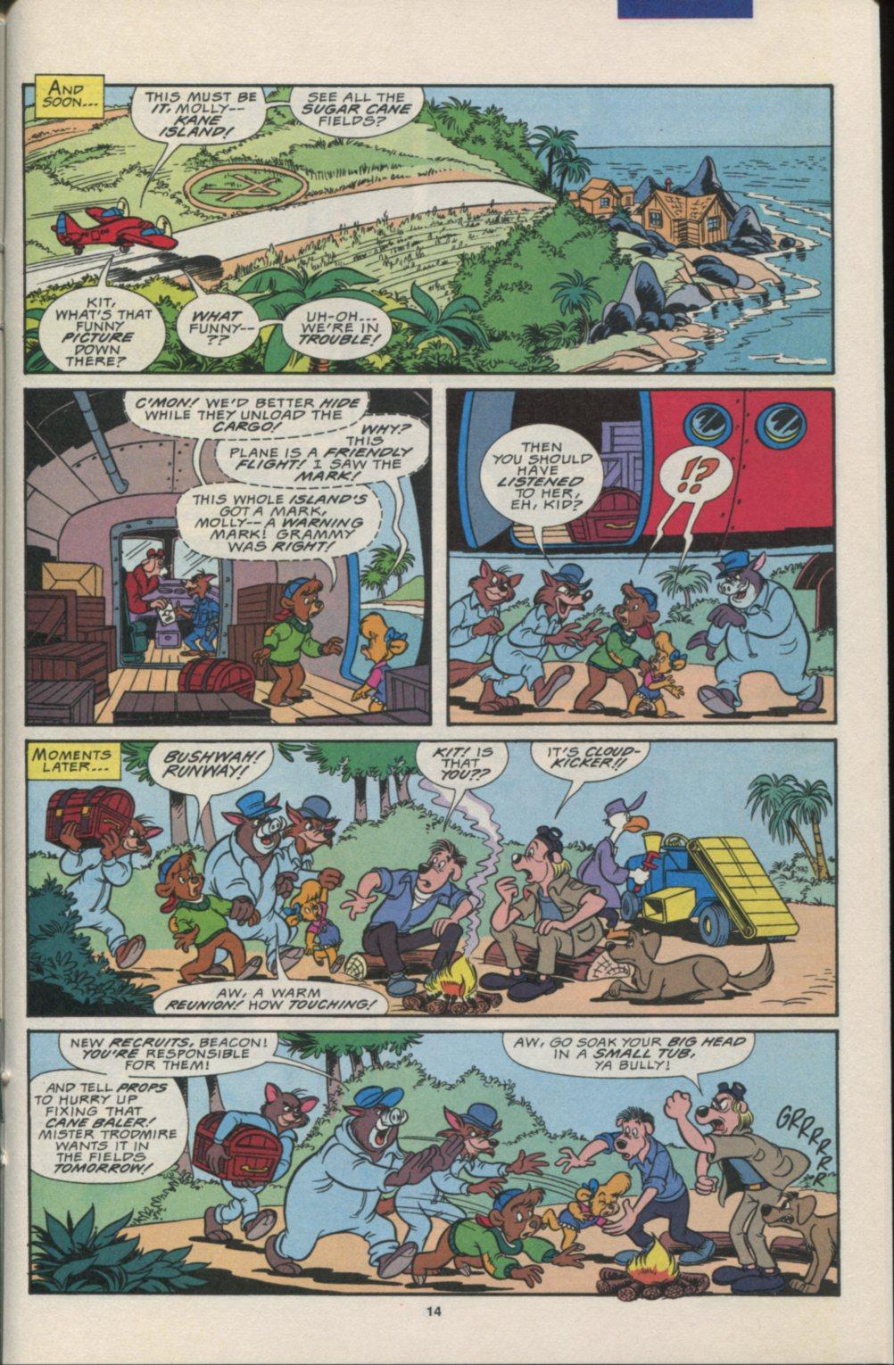 Read online Disney's Tale Spin comic -  Issue #7 - 15