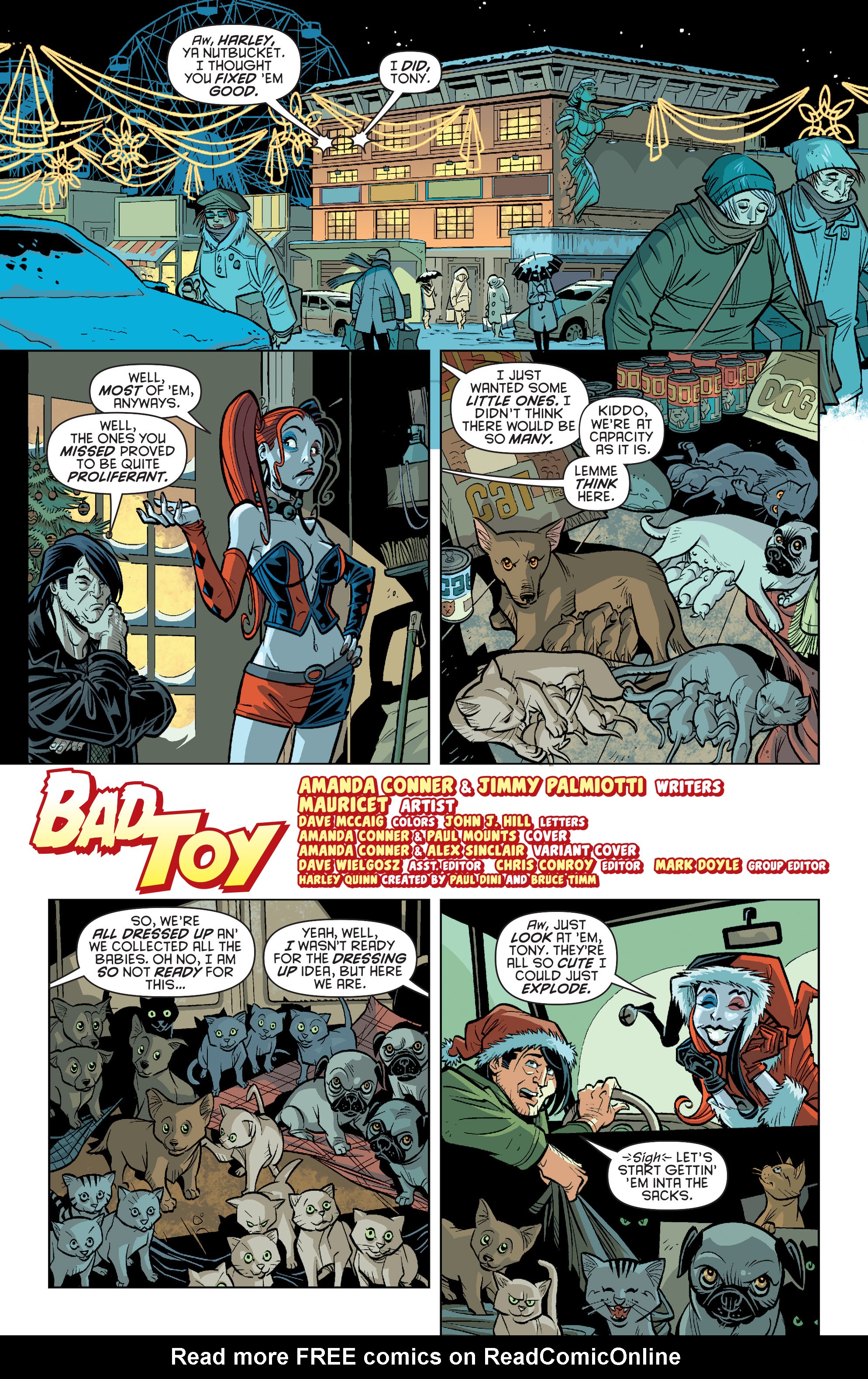 Read online Harley Quinn Holiday Special comic -  Issue # Full - 2