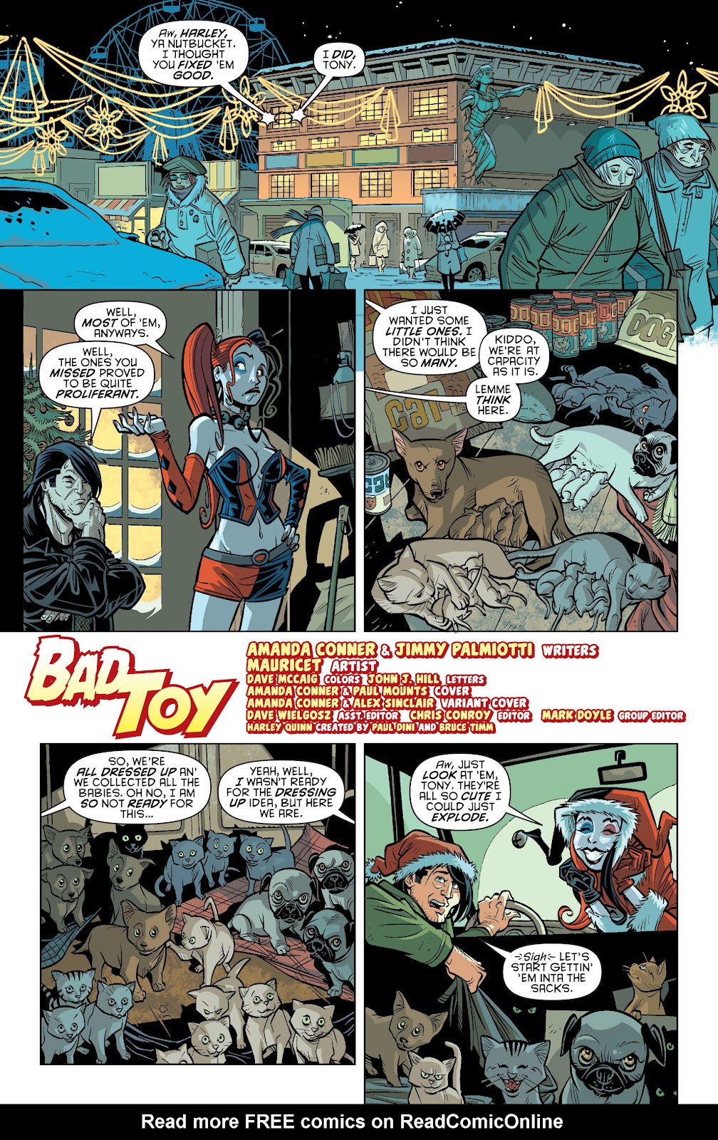 Harley Quinn Holiday Special issue Full - Page 2
