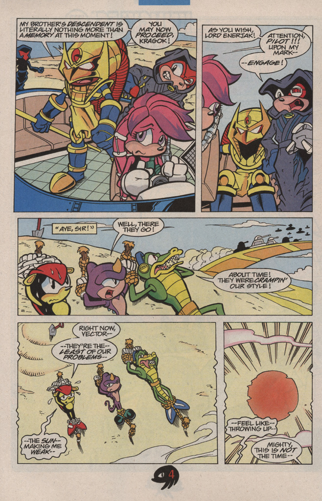 Read online Knuckles the Echidna comic -  Issue #9 - 8