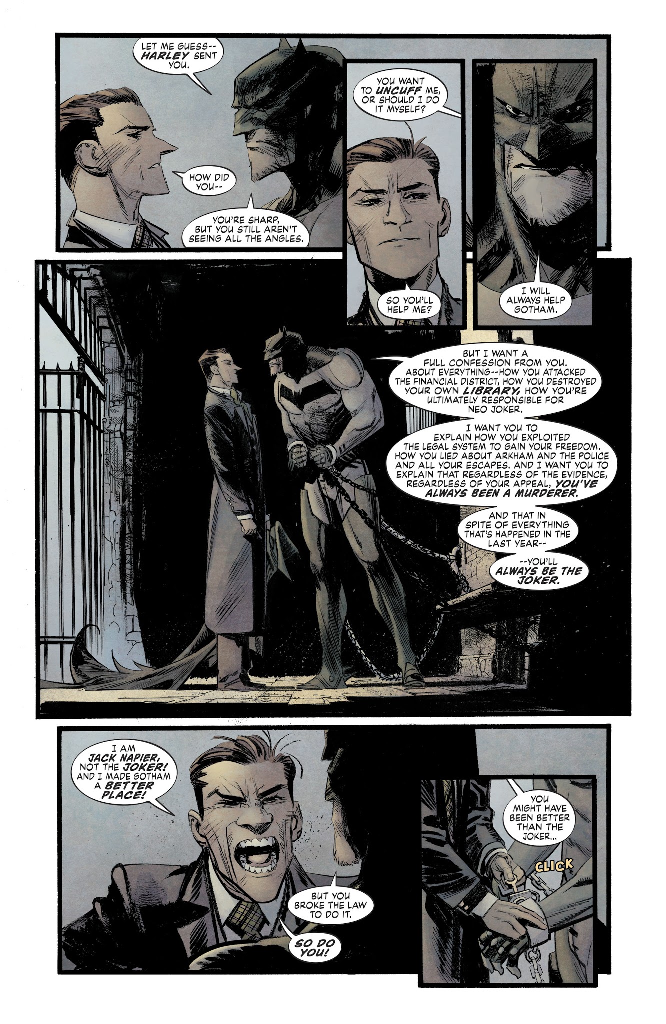 Read online Batman: White Knight comic -  Issue #7 - 10