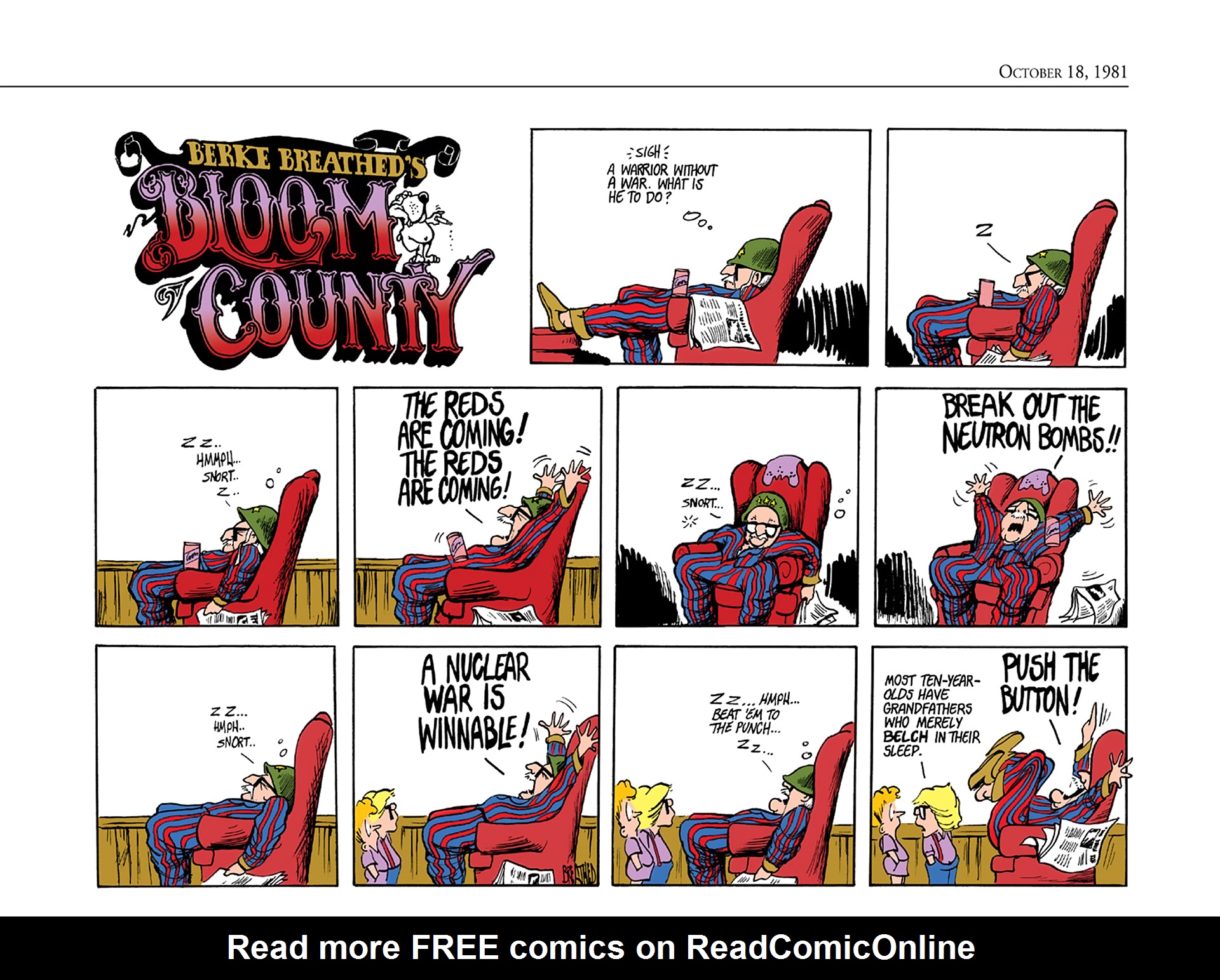Read online The Bloom County Digital Library comic -  Issue # TPB 1 (Part 4) - 5