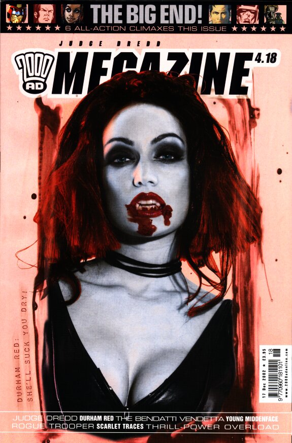 Read online Judge Dredd Megazine (vol. 4) comic -  Issue #18 - 1