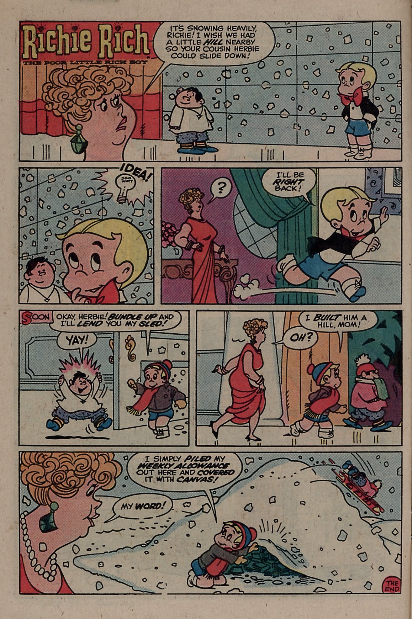 Read online Richie Rich & Dollar the Dog comic -  Issue #17 - 10
