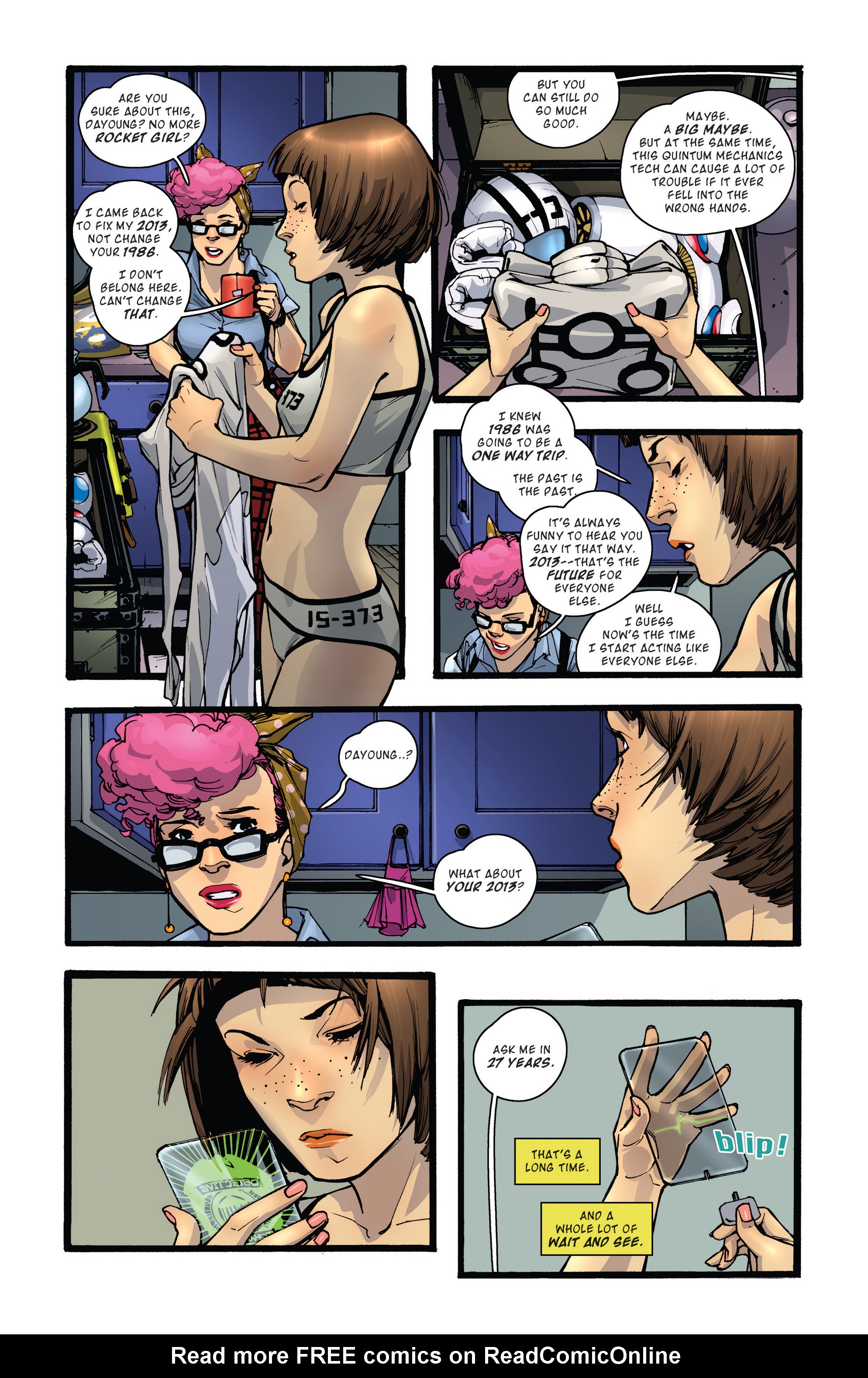 Read online Rocket Girl (2013) comic -  Issue #5 - 19