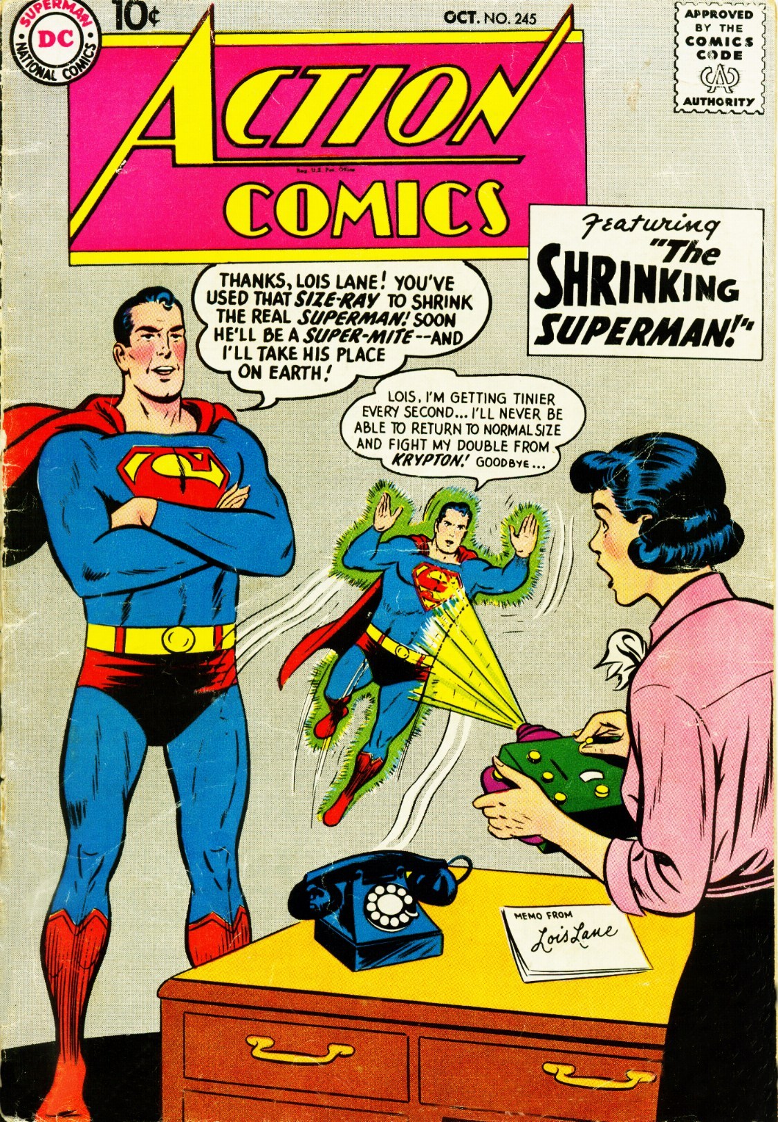 Read online Action Comics (1938) comic -  Issue #245 - 1