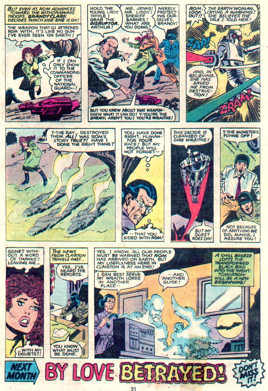 Read online ROM (1979) comic -  Issue #1 - 19