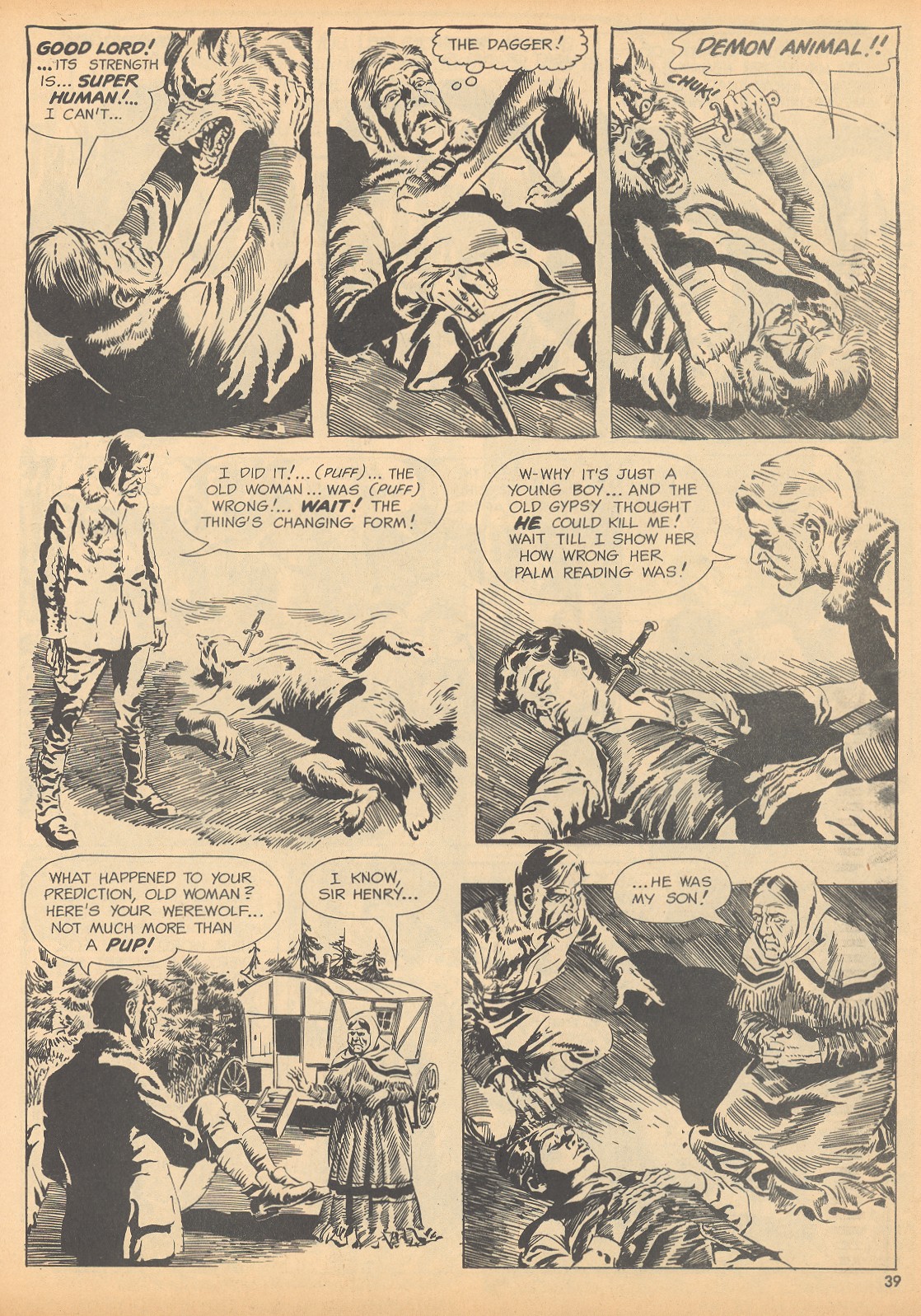 Read online Creepy (1964) comic -  Issue #4 - 39
