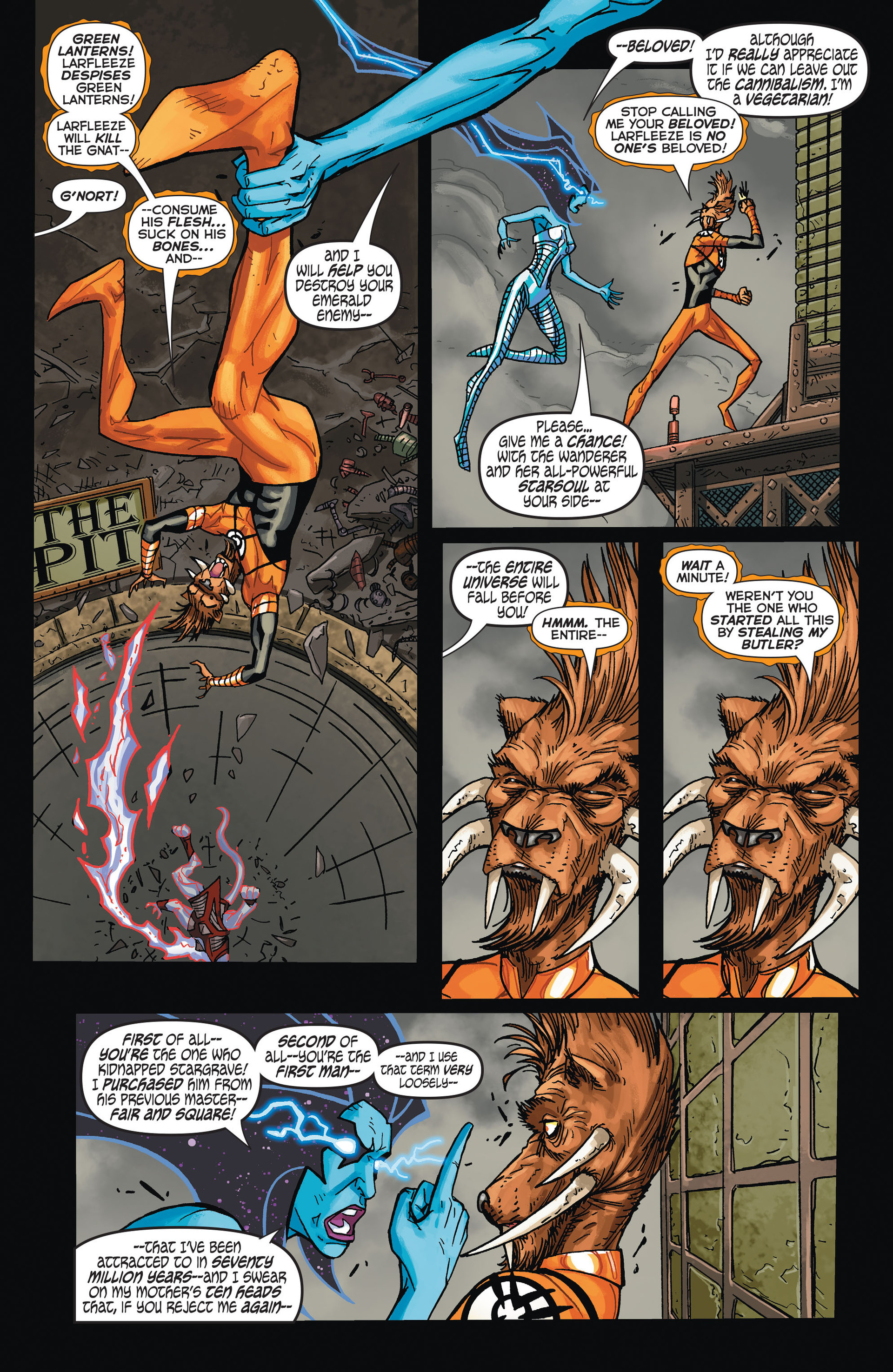 Read online Larfleeze comic -  Issue #11 - 14